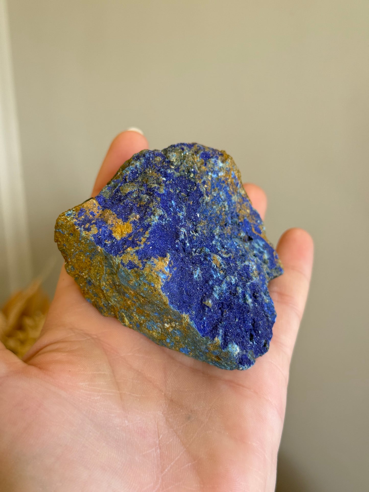 Raw Azurite