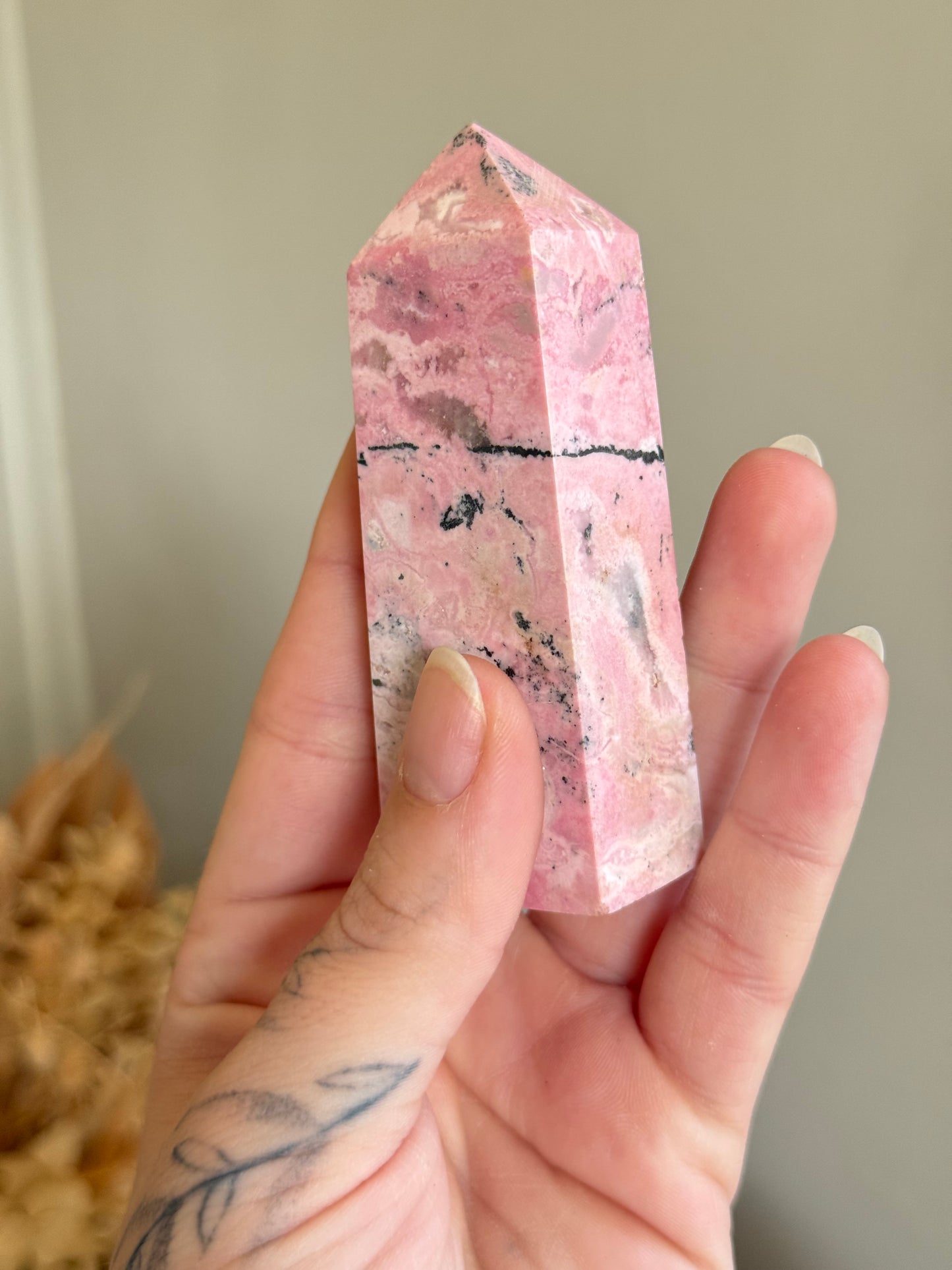 Peruvian Rhodonite Point