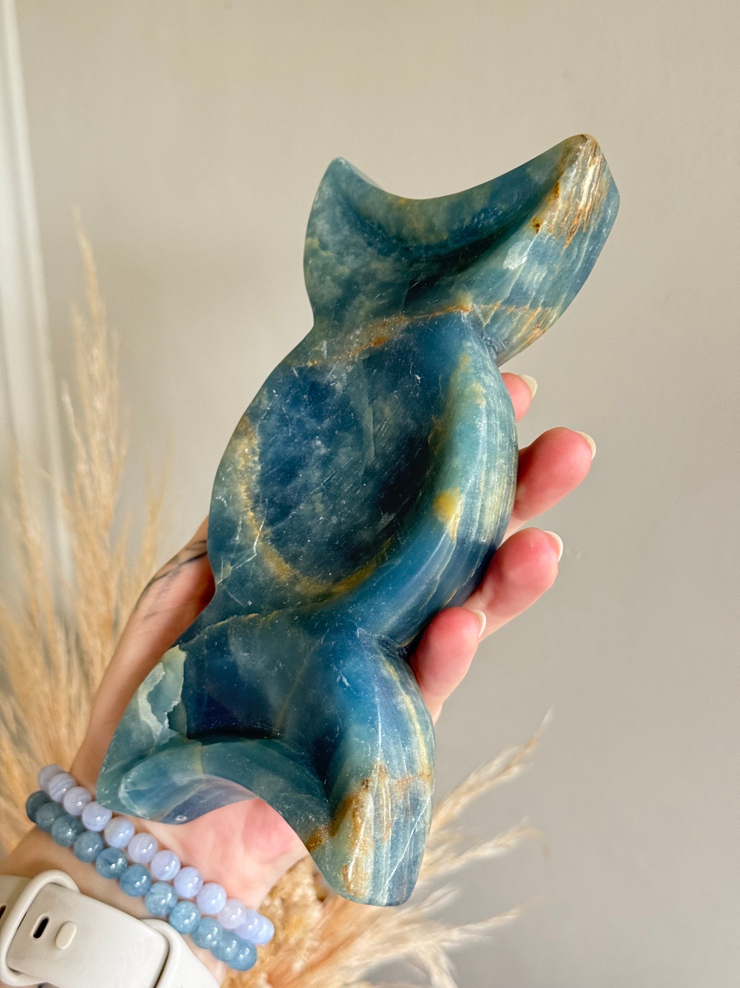 Blue Onyx Moon Phase Bowl