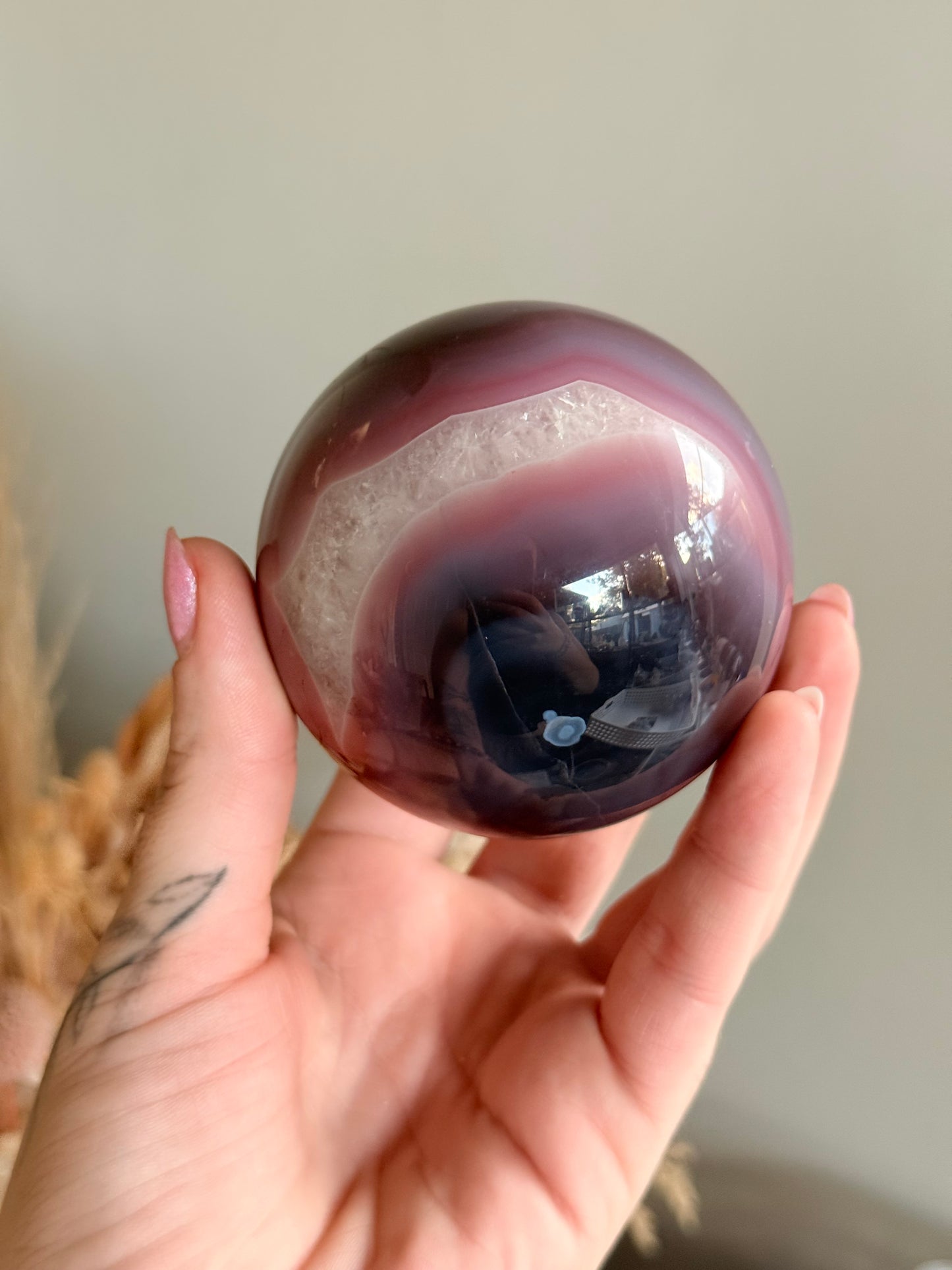 Swazi Agate Sphere