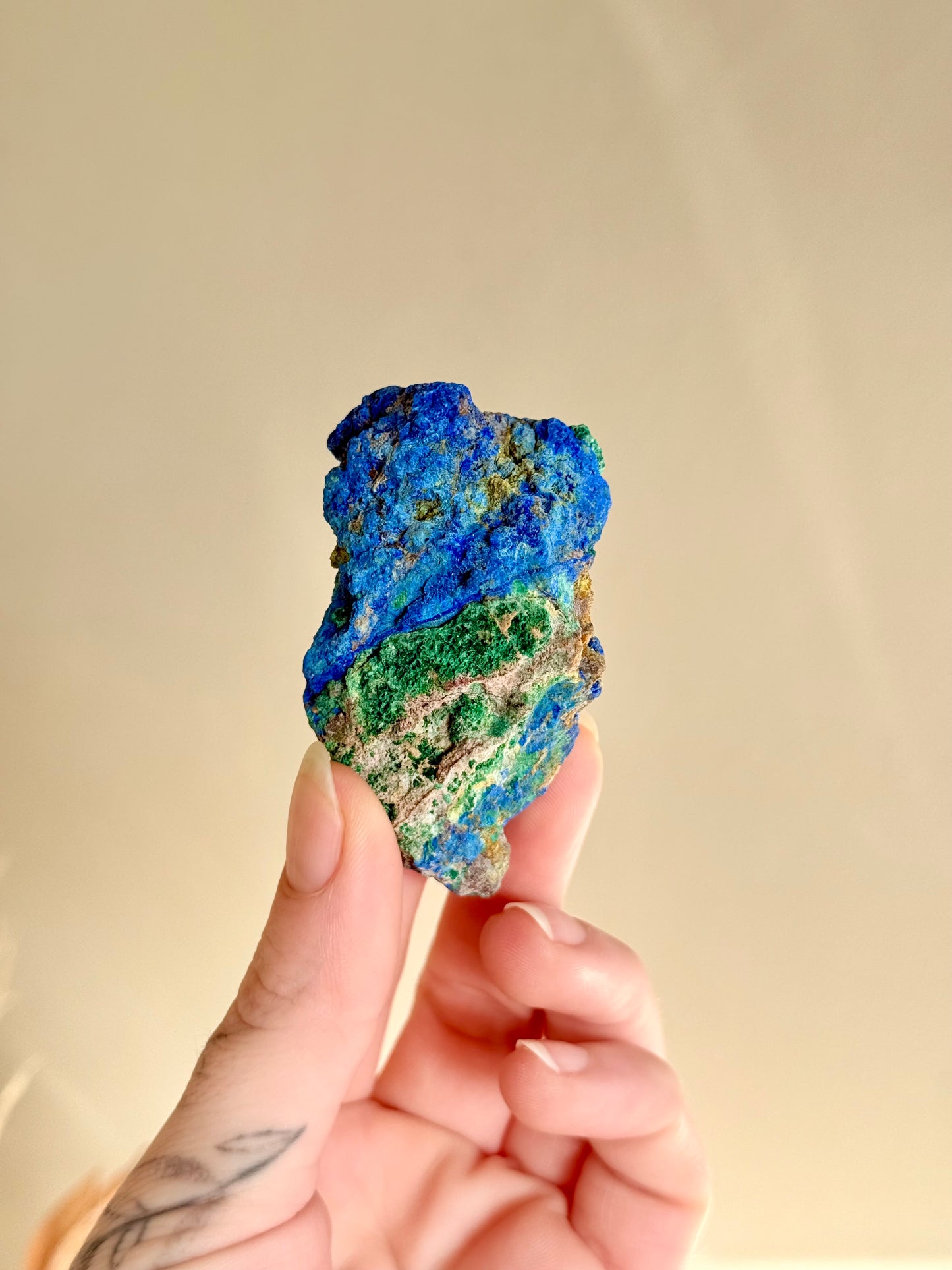 Raw Azurite Malachite