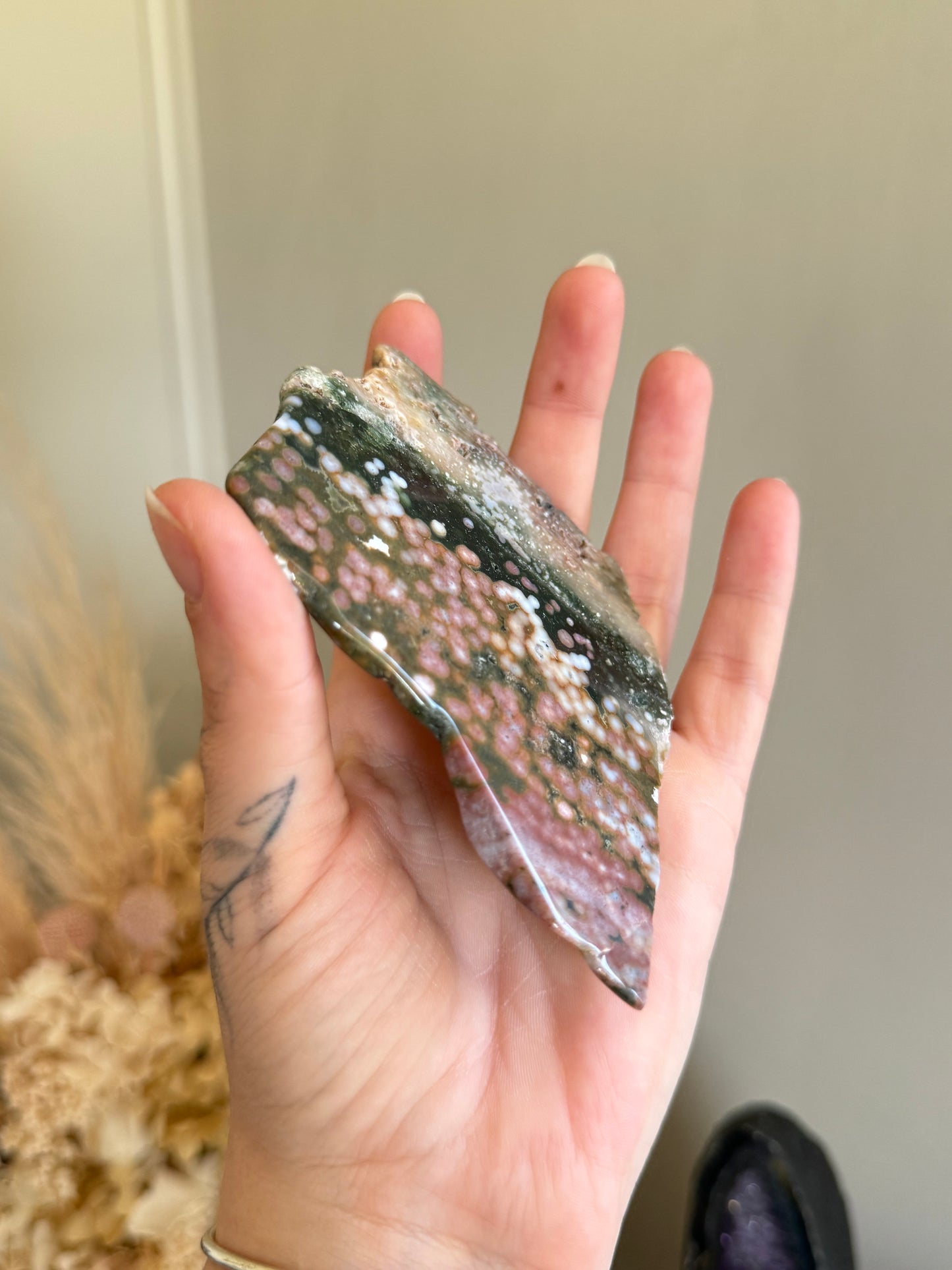 Bubble Ocean Jasper Slab