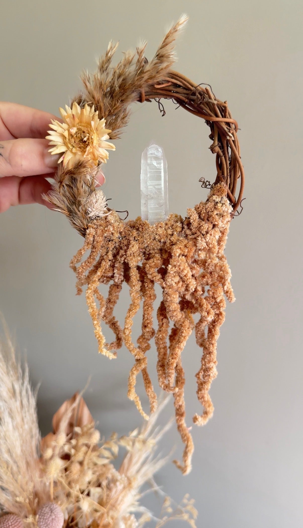 10cm Quartz Wreath