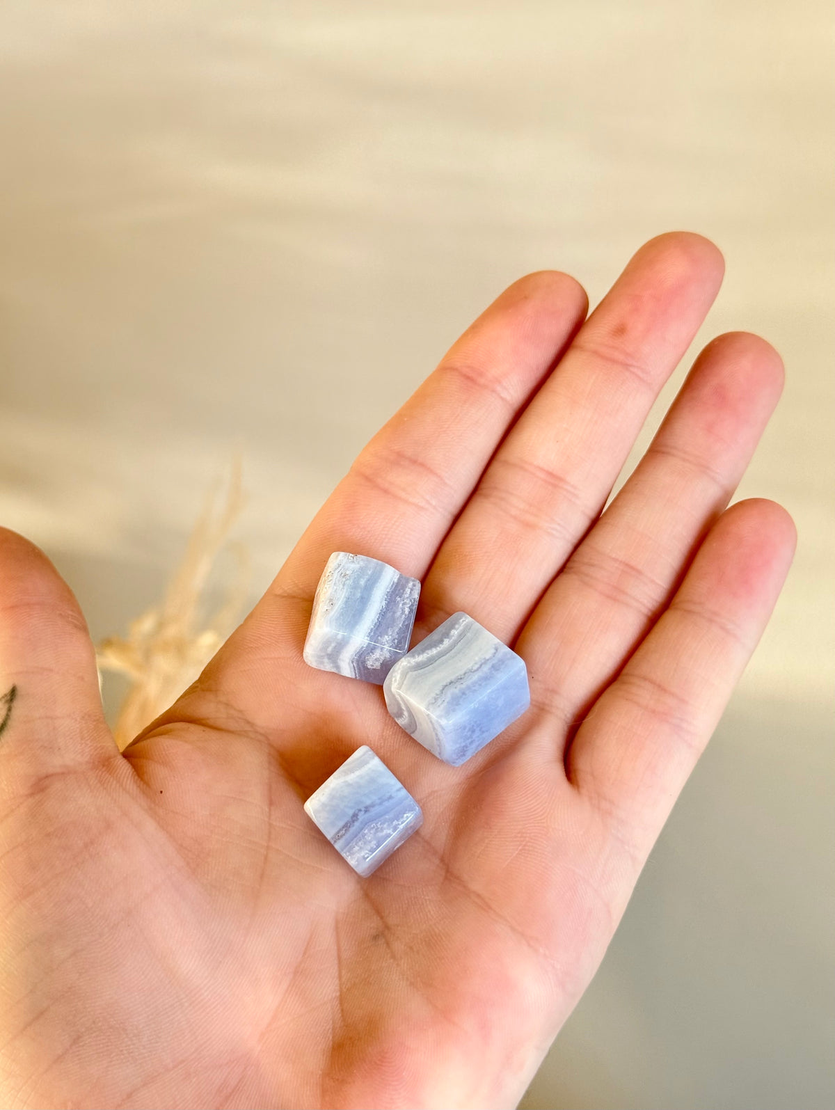 Blue Lace Agate Cube