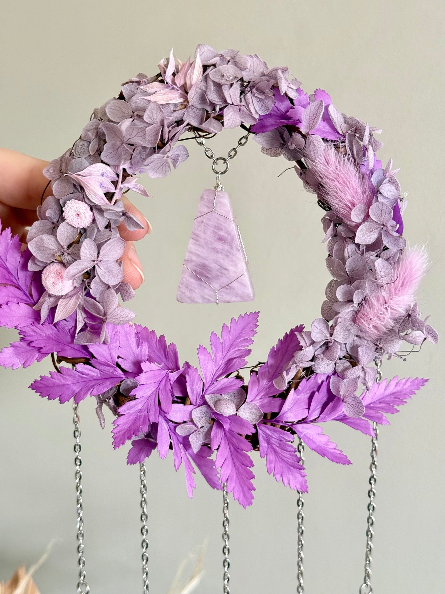 12cm Kunzite Wreath