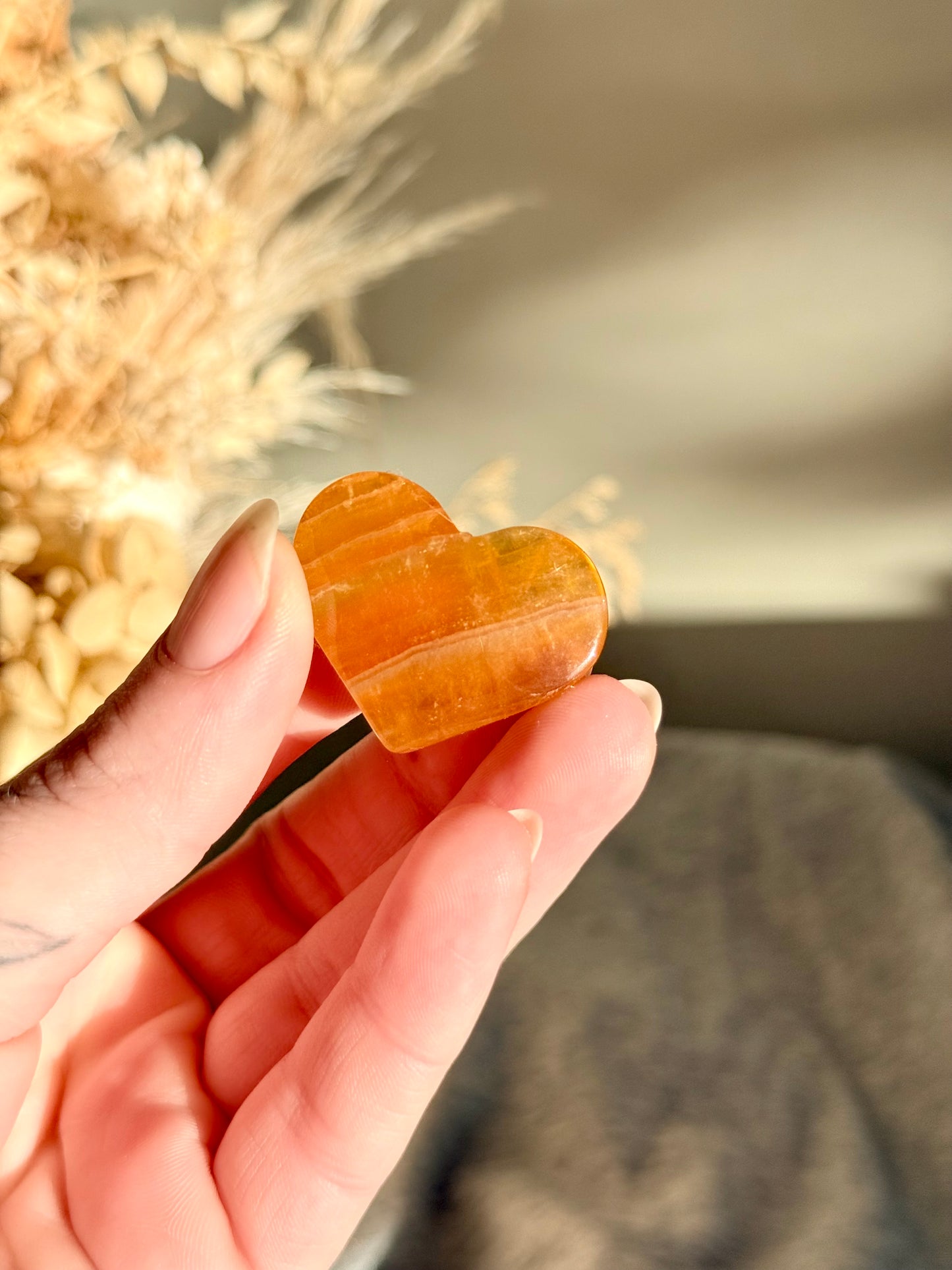 Fluorite Heart