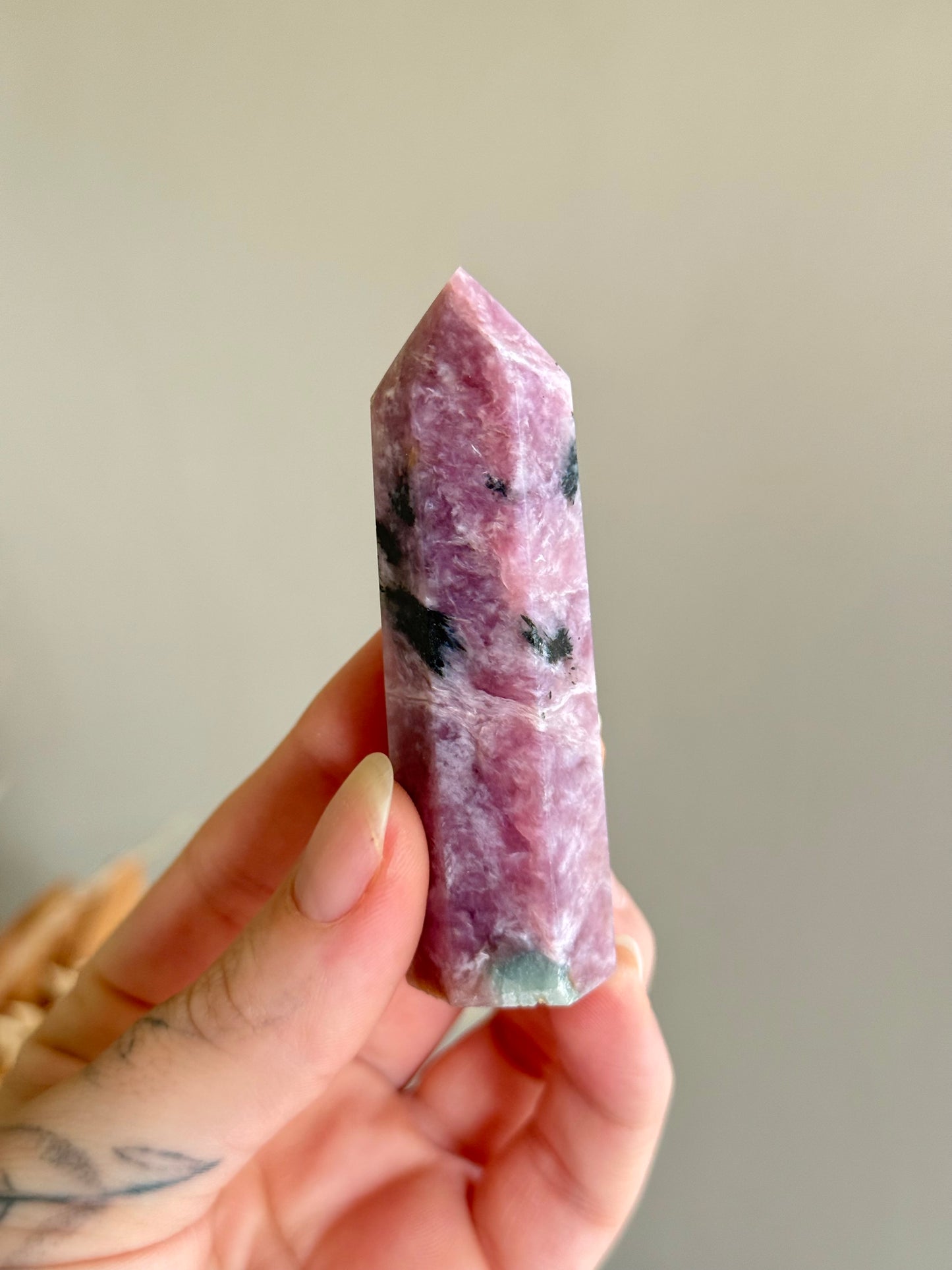 Pink Charoite Point