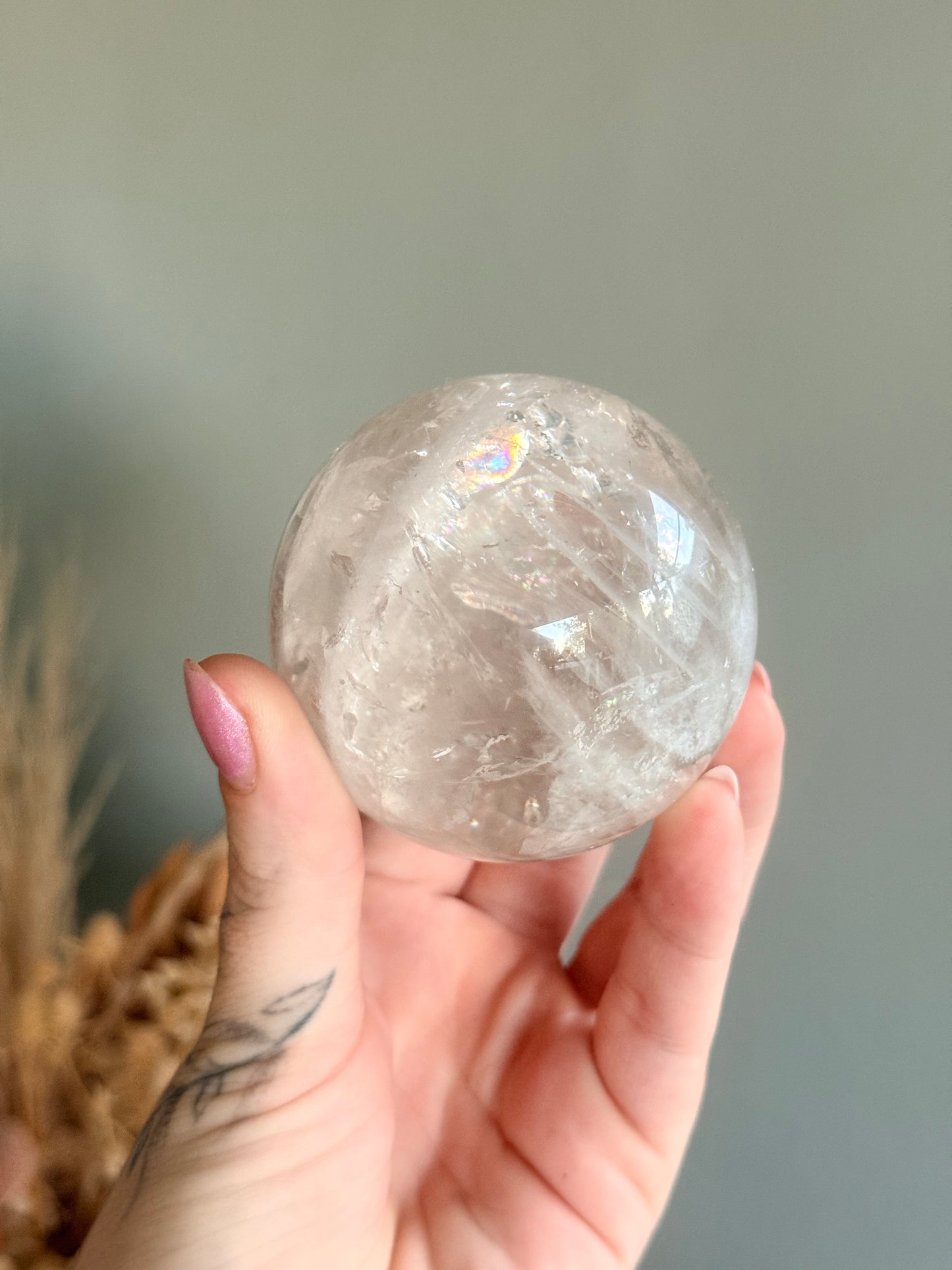 Clear Quartz Sphere