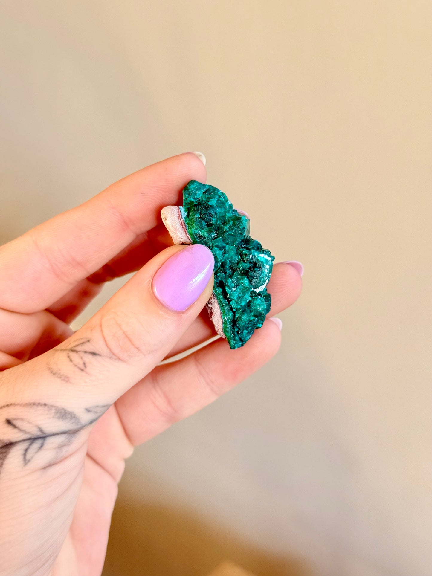 Raw Dioptase