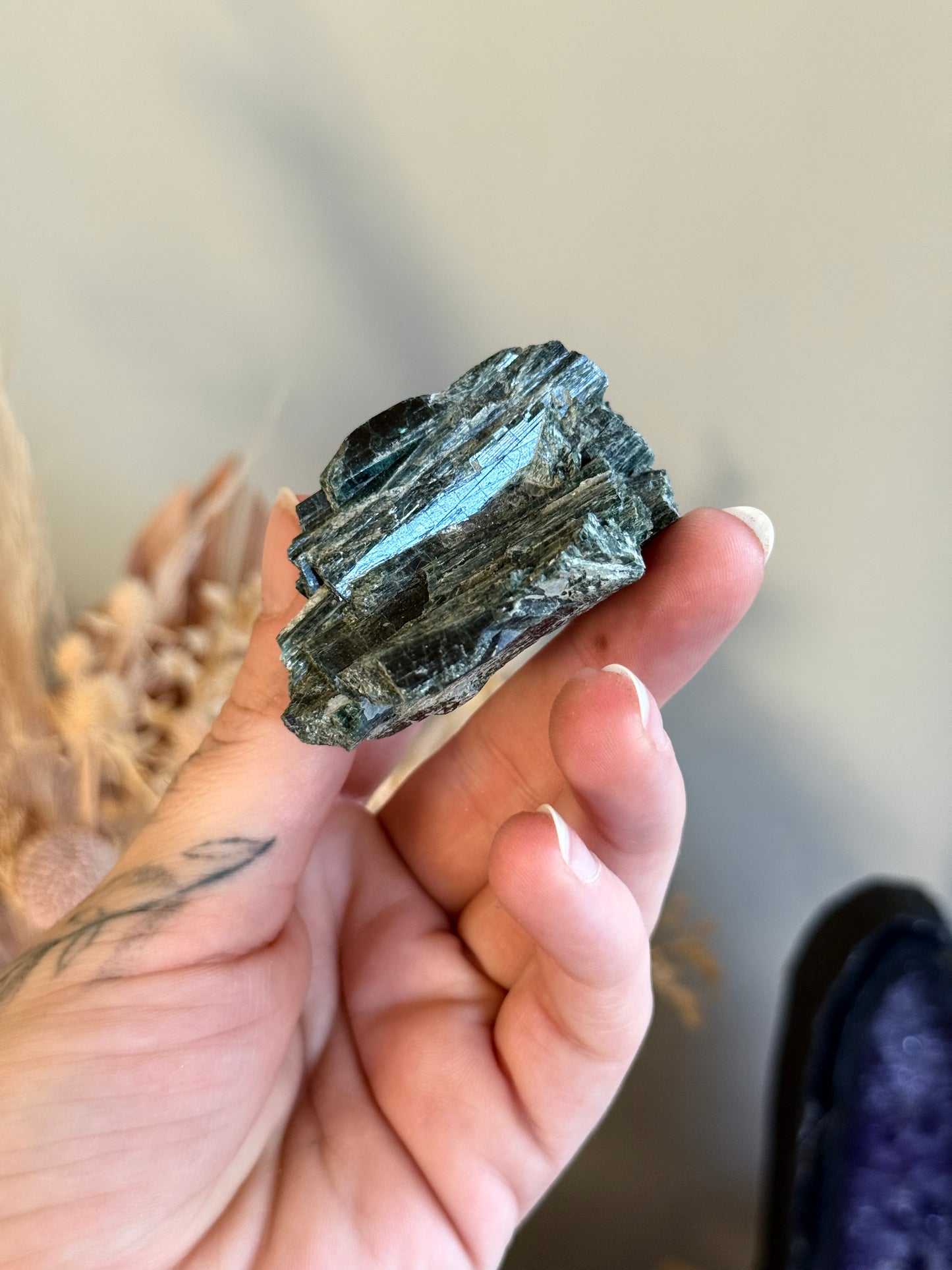 Raw Green Tourmaline