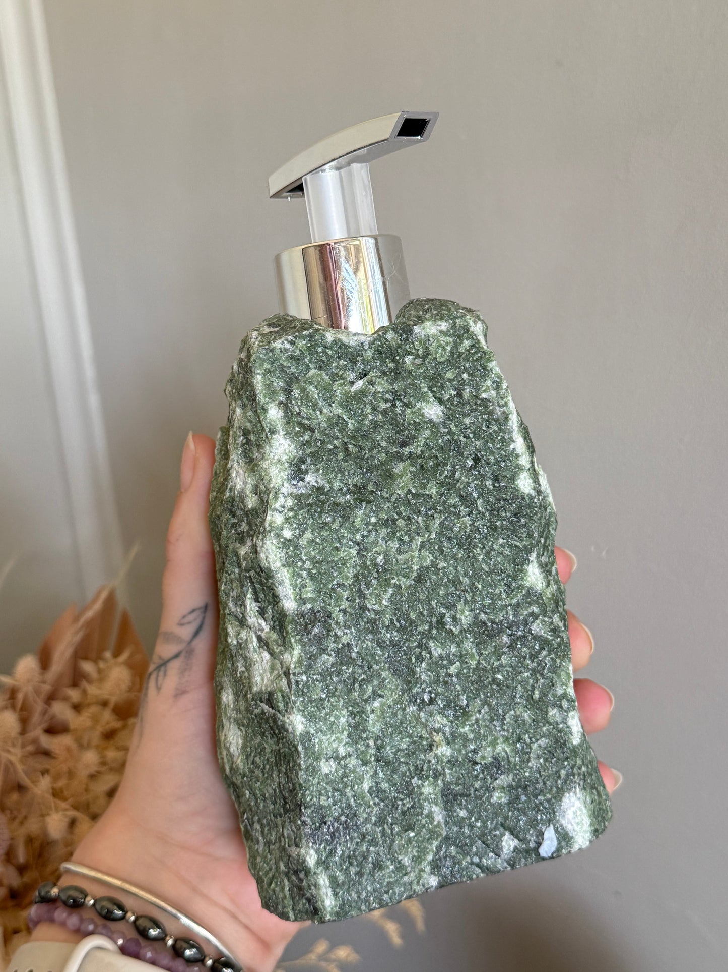 Jadeite Soap Dispenser