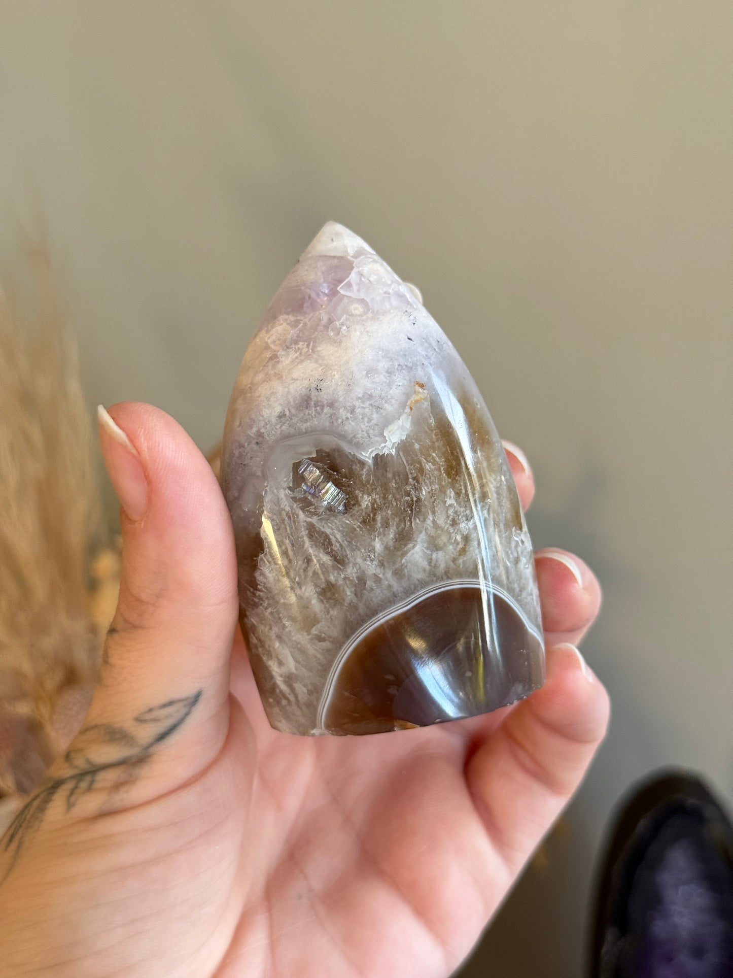 Citrine, Amethyst and Agate Freeform