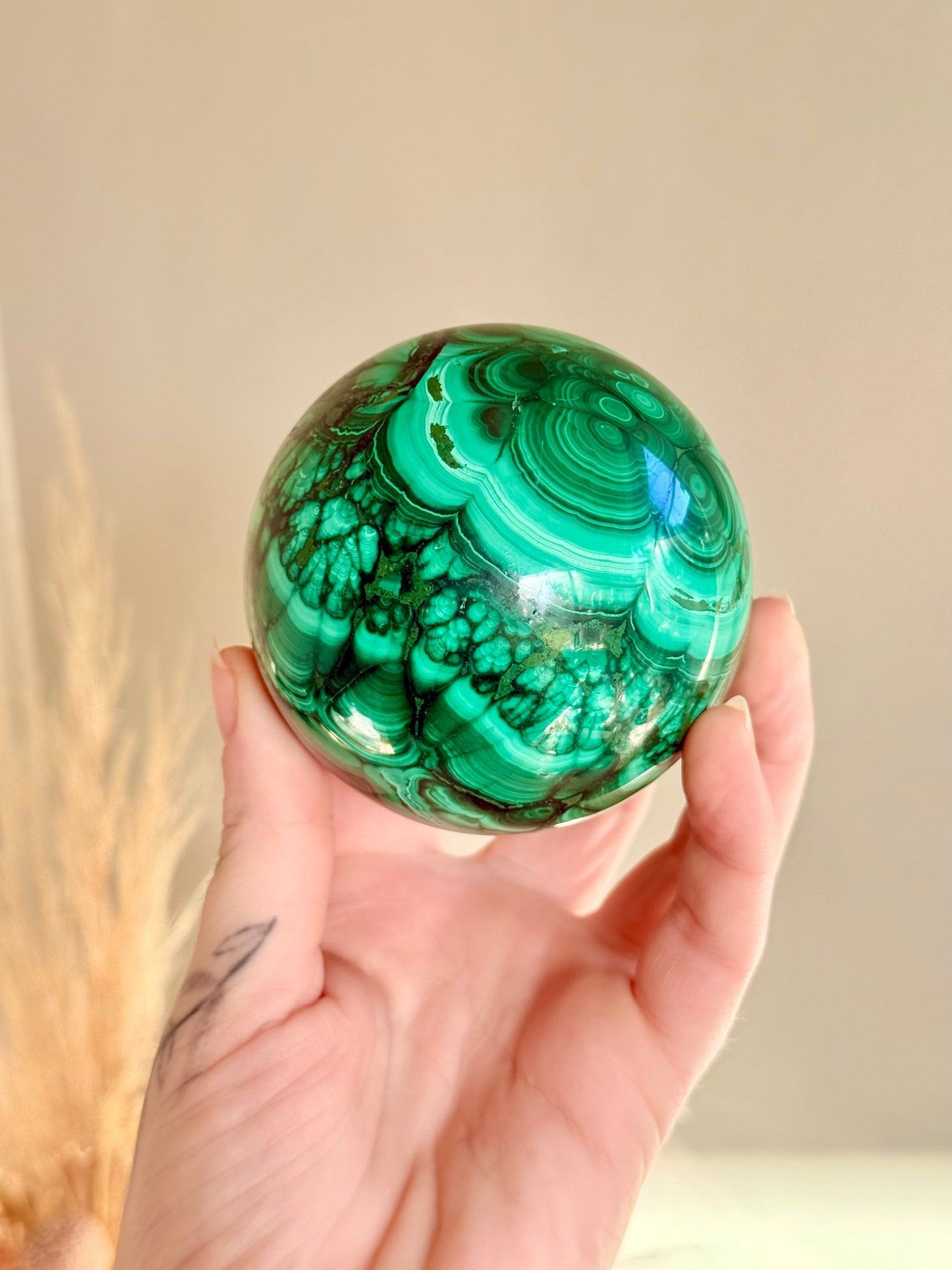 Malachite Sphere
