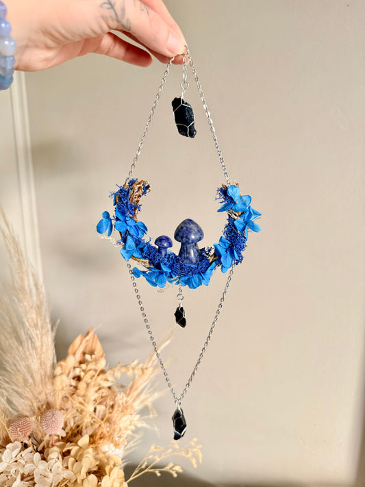 10cm Sodalite Mushroom Wreath