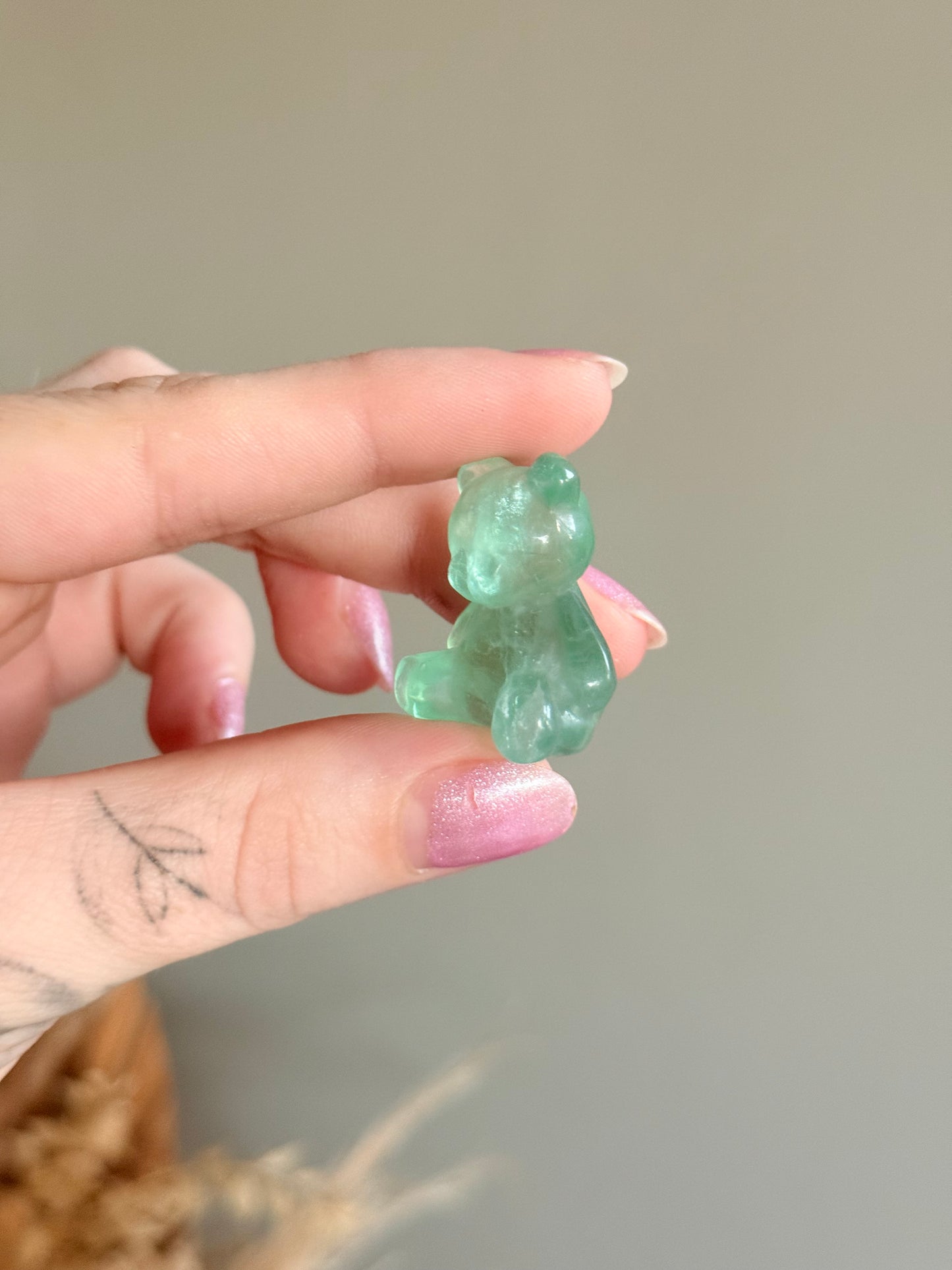 Fluorite Teddy Bear