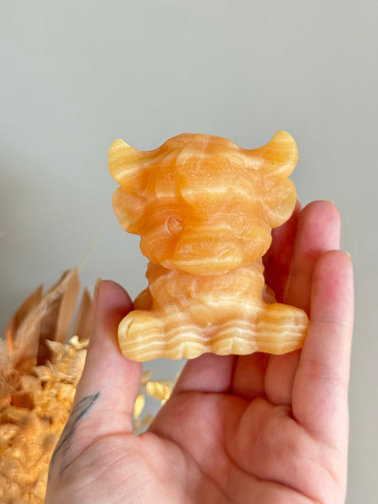 Calcite Highland Cow