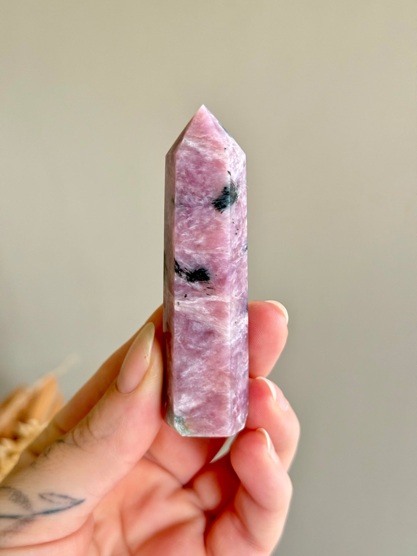 Pink Charoite Point