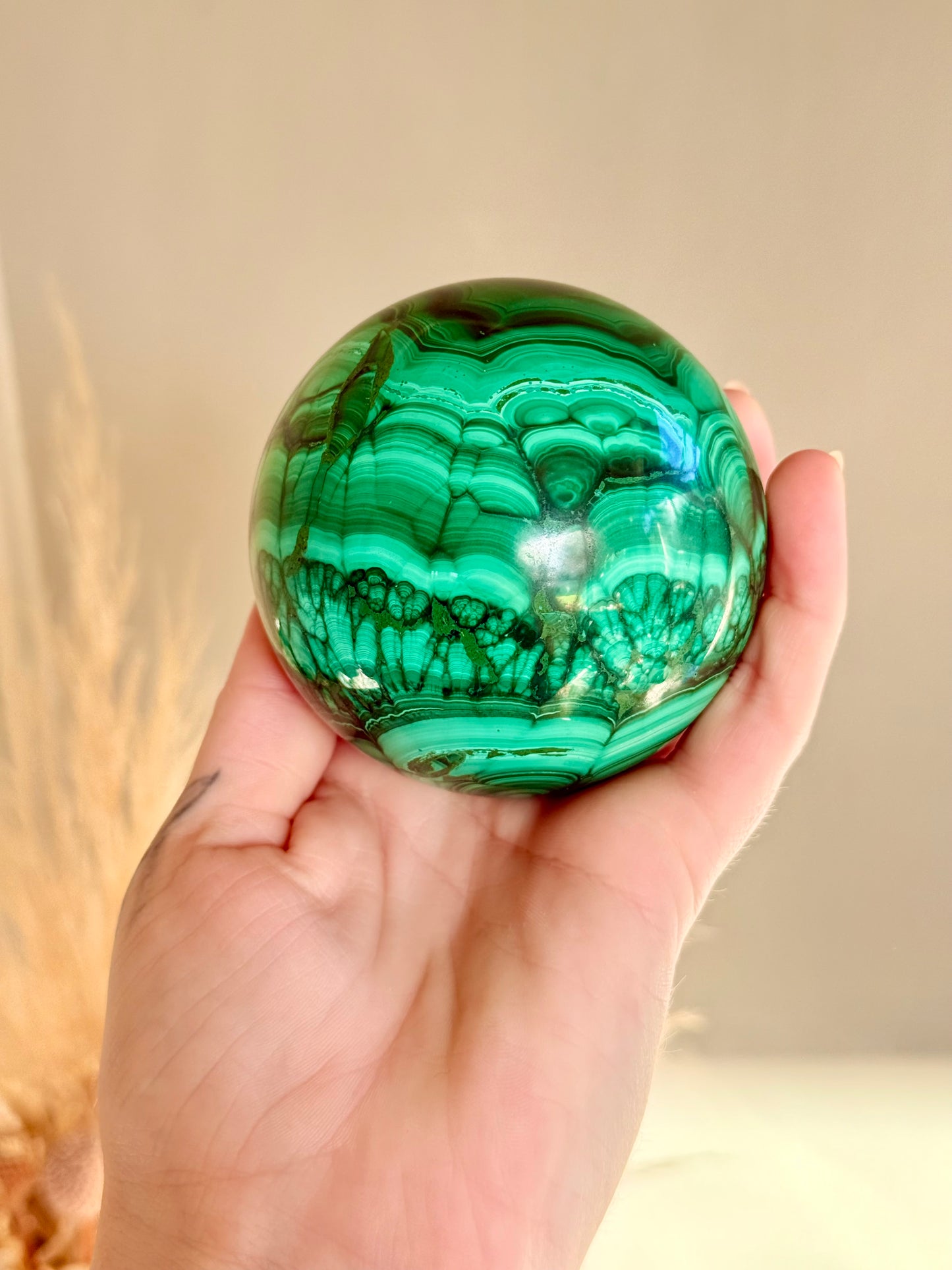 Malachite Sphere