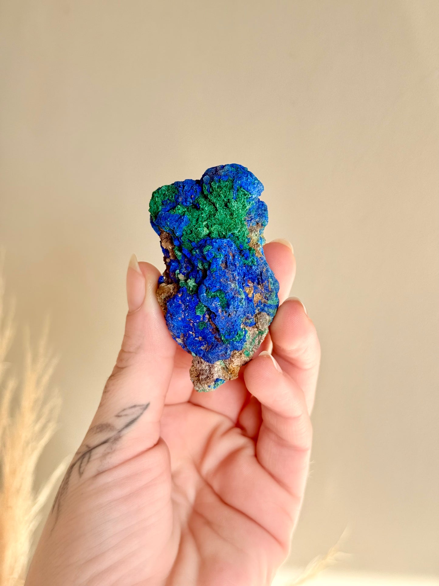 Raw Azurite Malachite