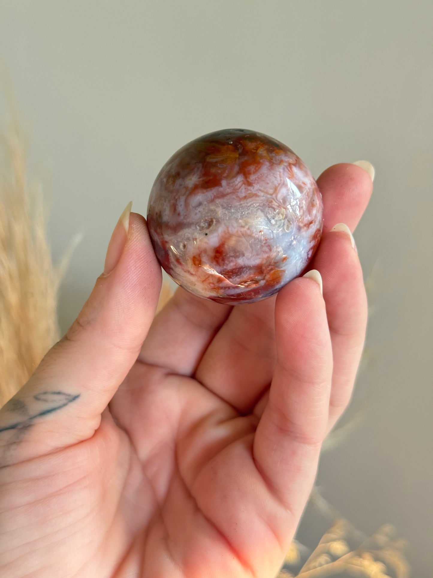 Ocean Jasper Sphere