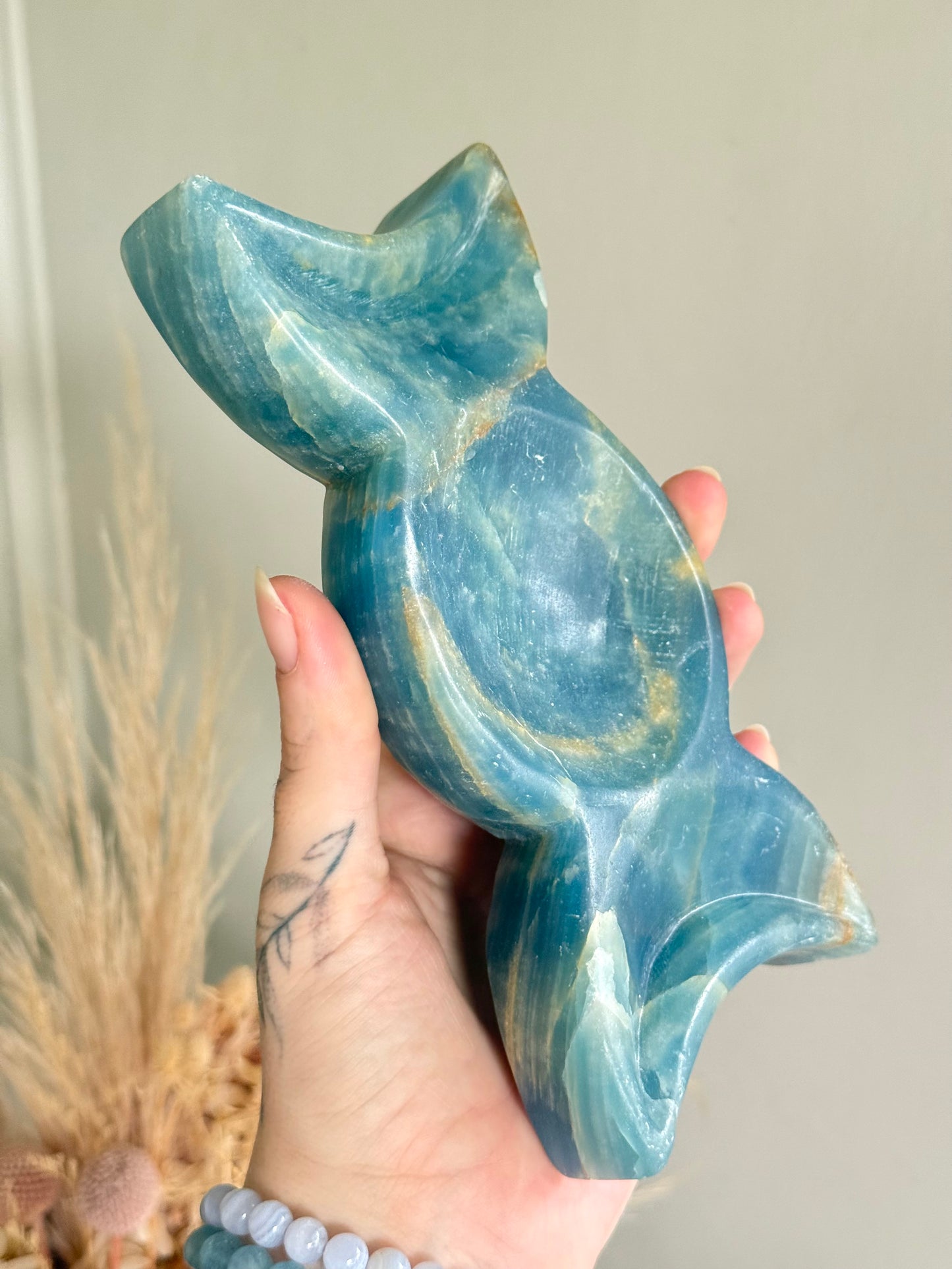 Blue Onyx Moon Phase Bowl