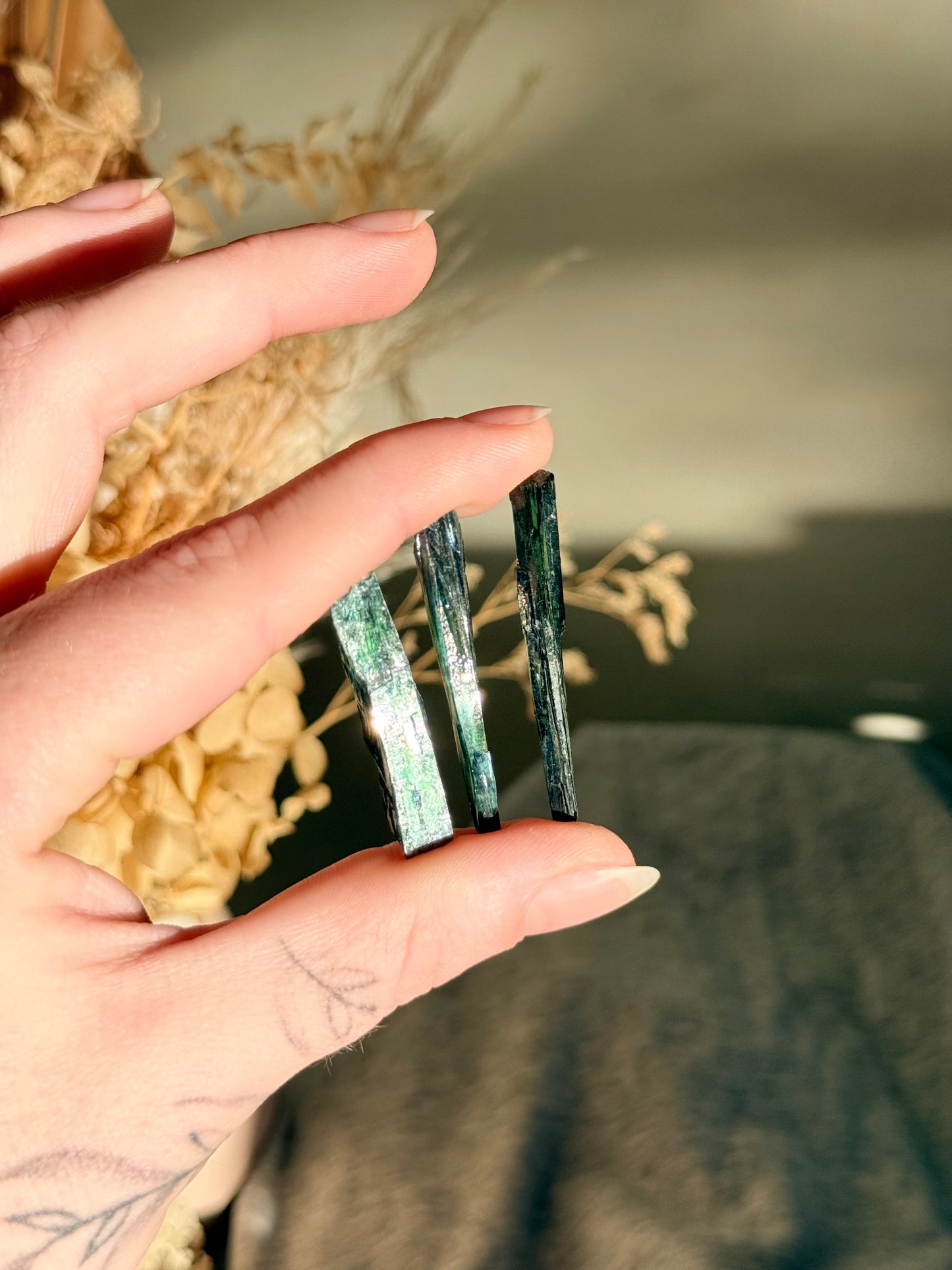 Raw Vivianite Shard