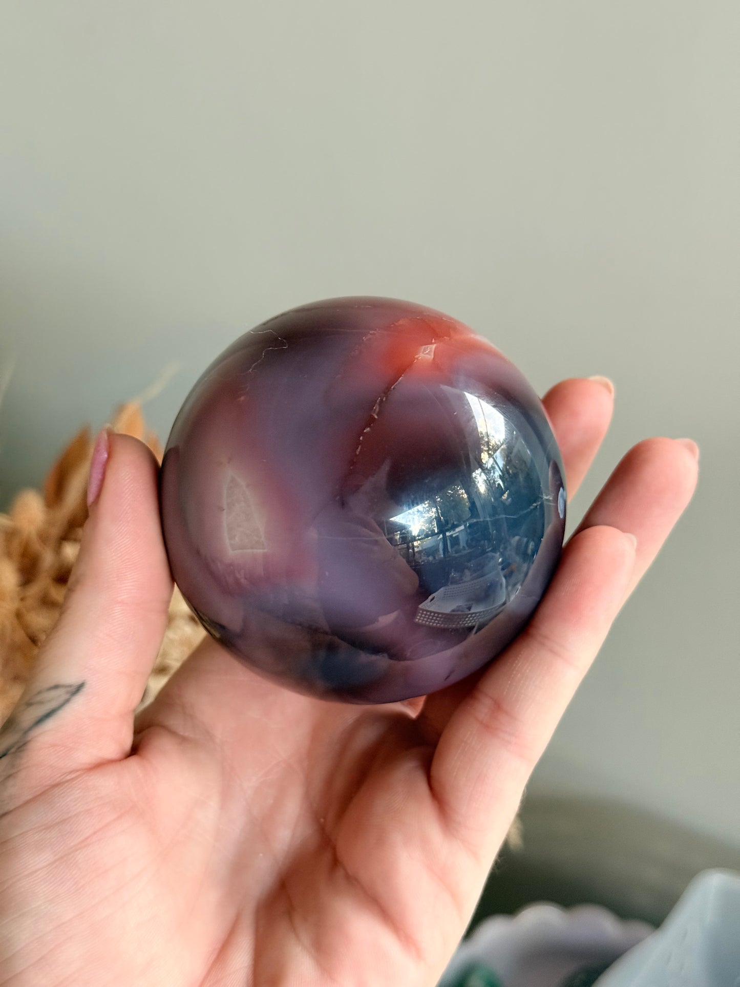 Swazi Agate Sphere