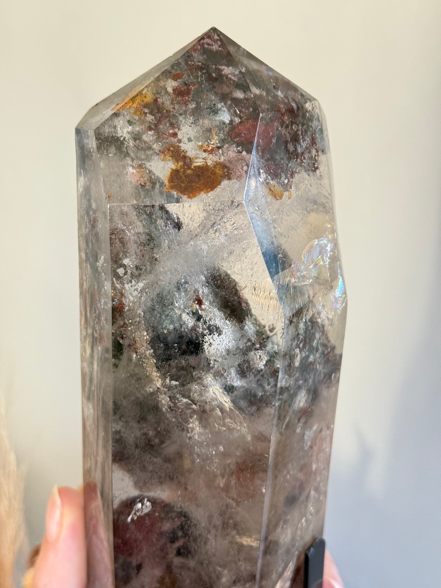 Garden Quartz Freeform on Stand