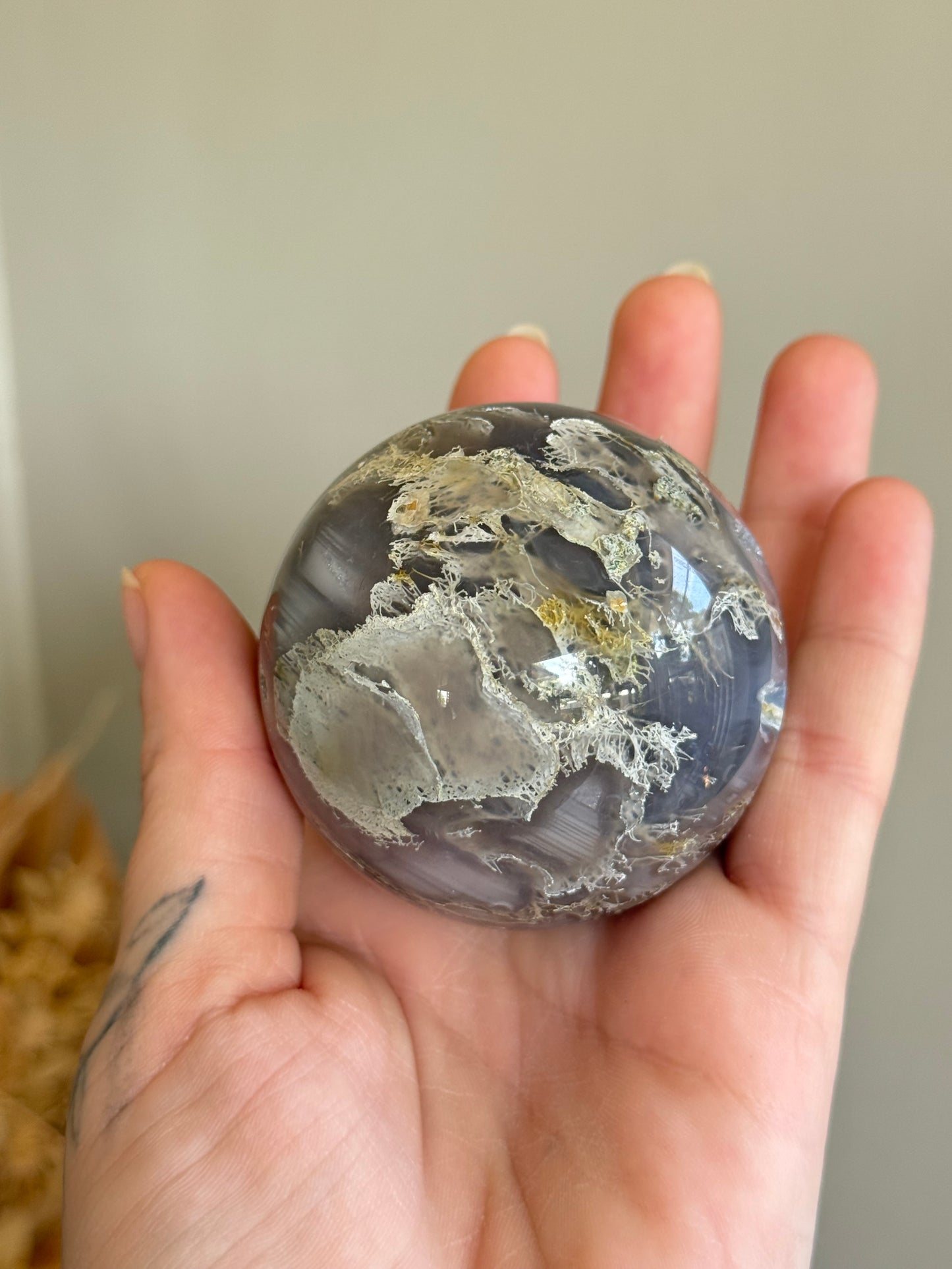 Moss Agate Sphere