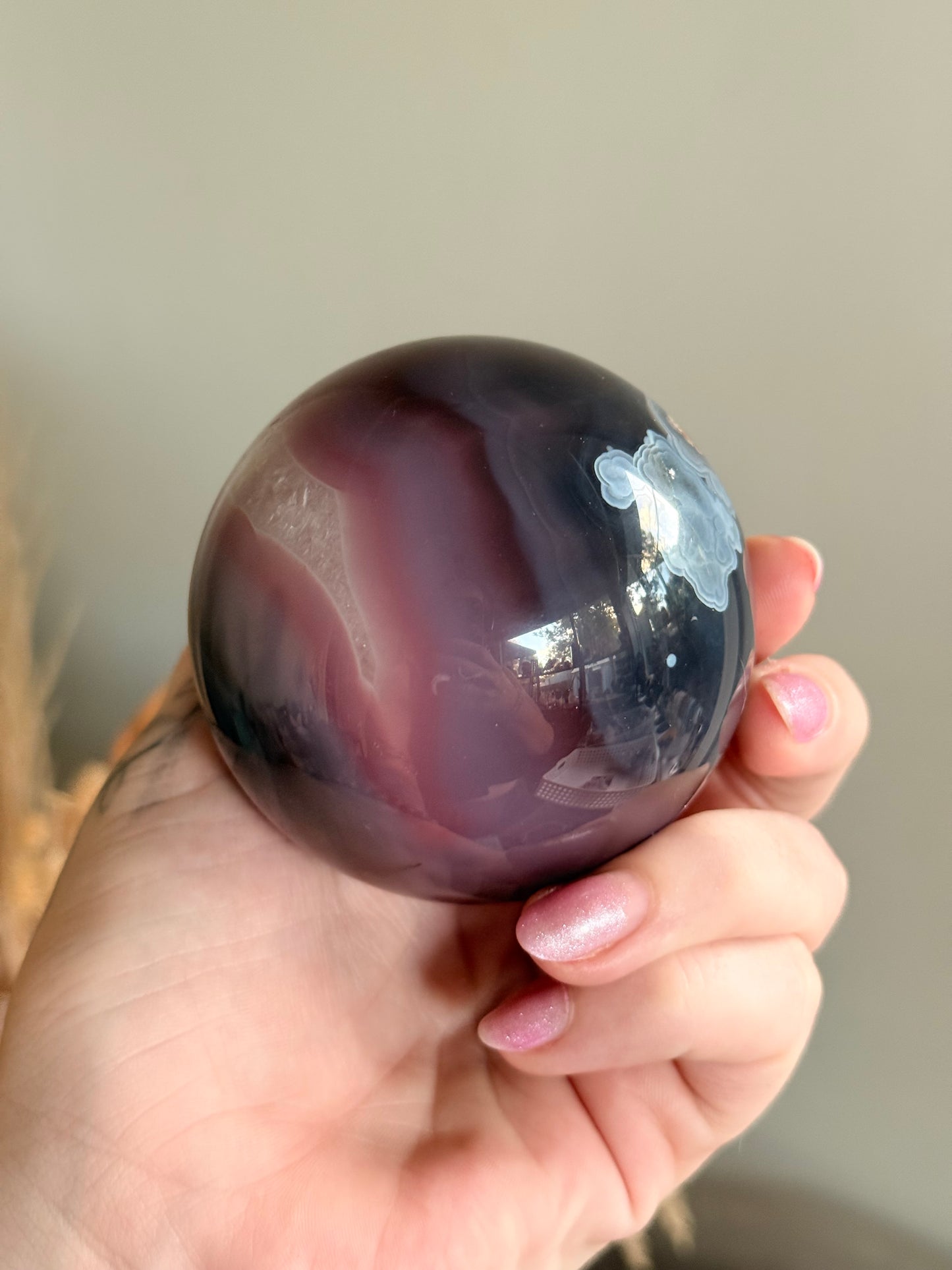 Swazi Agate Sphere