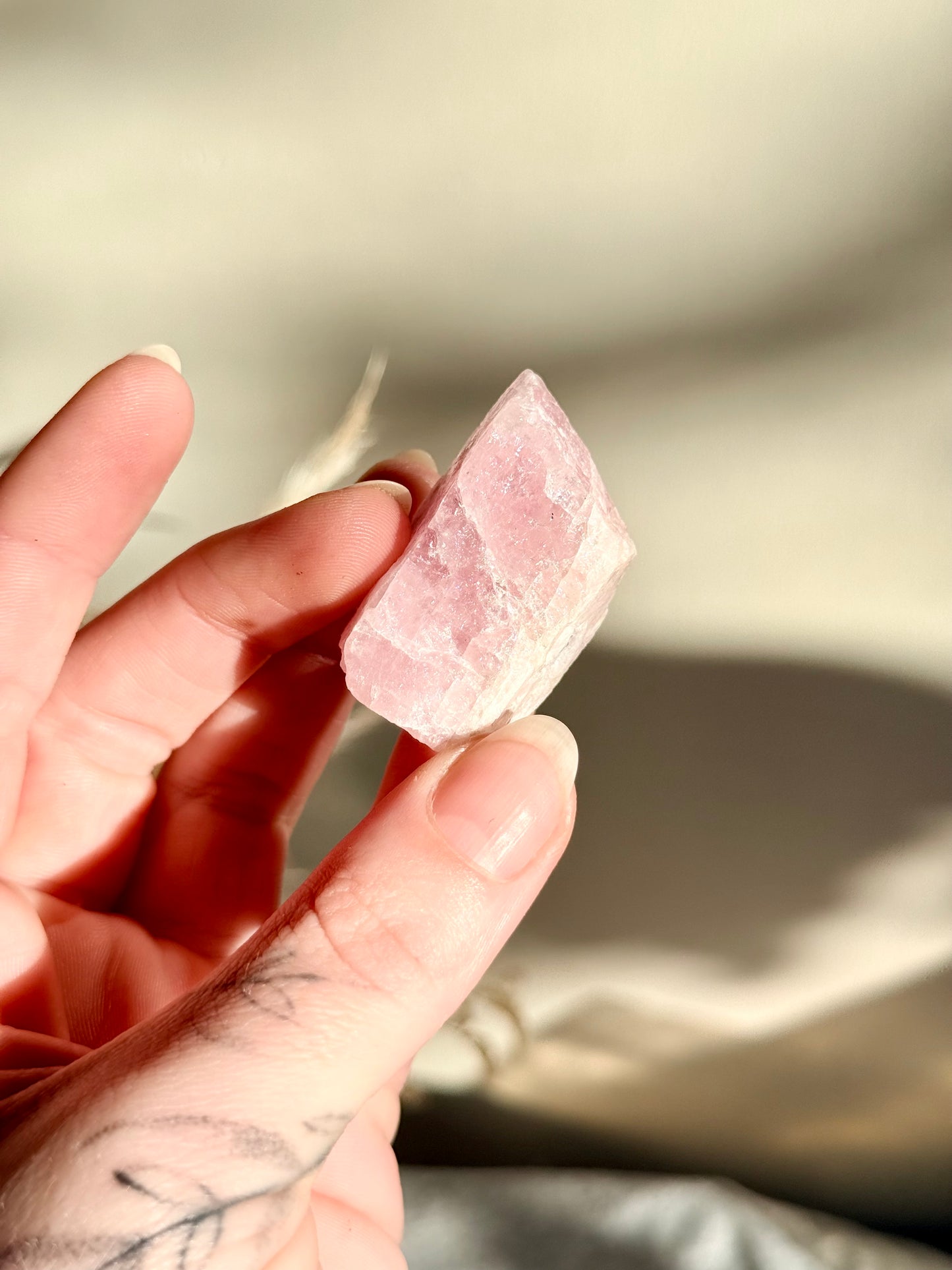 Raw Morganite