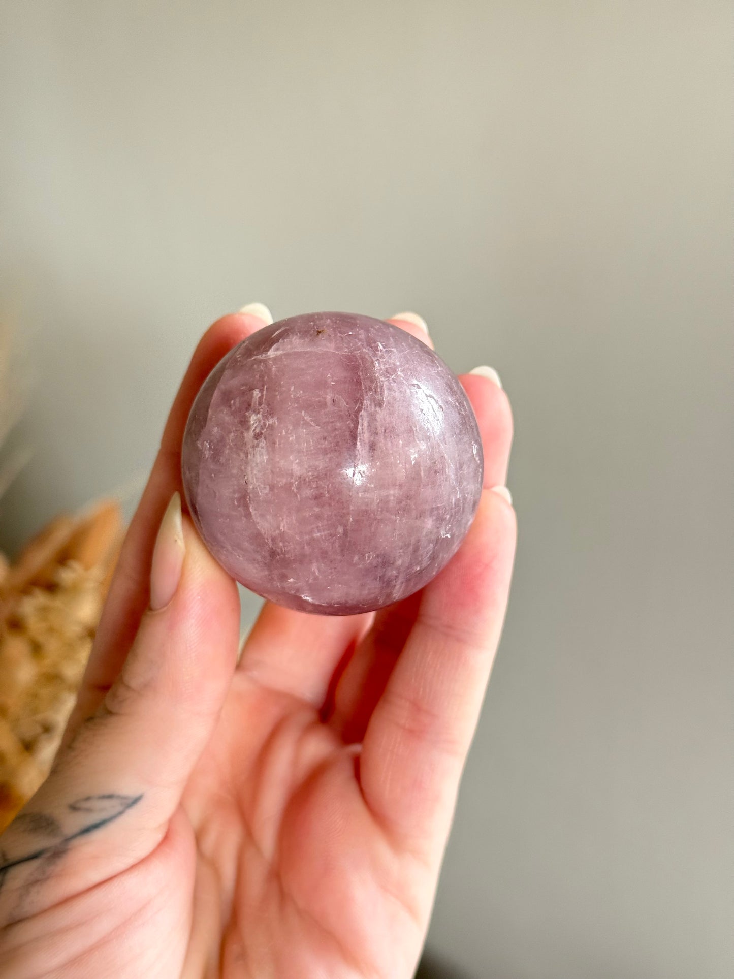 Pink Purple Tourmaline Sphere
