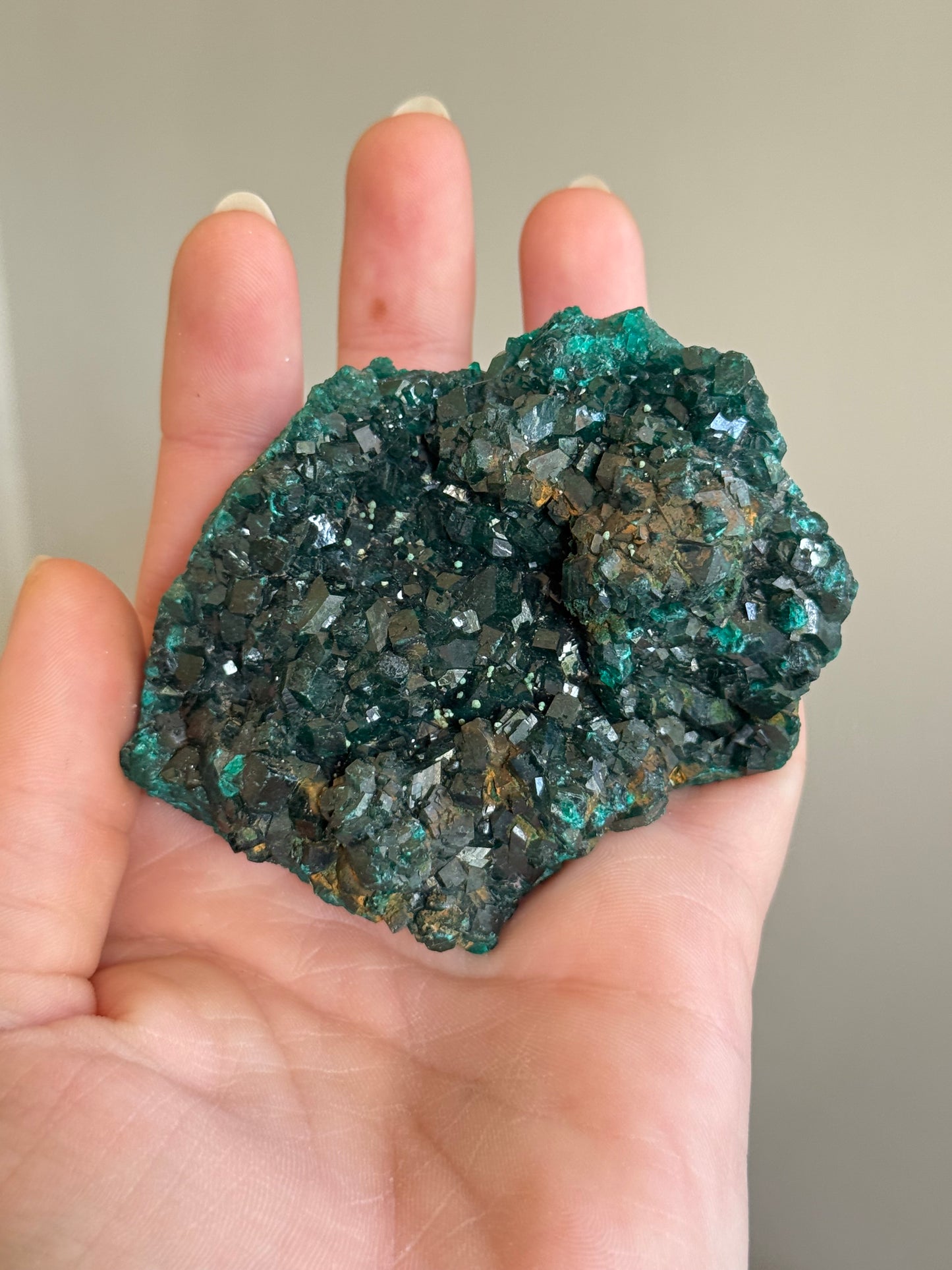 Raw Dioptase