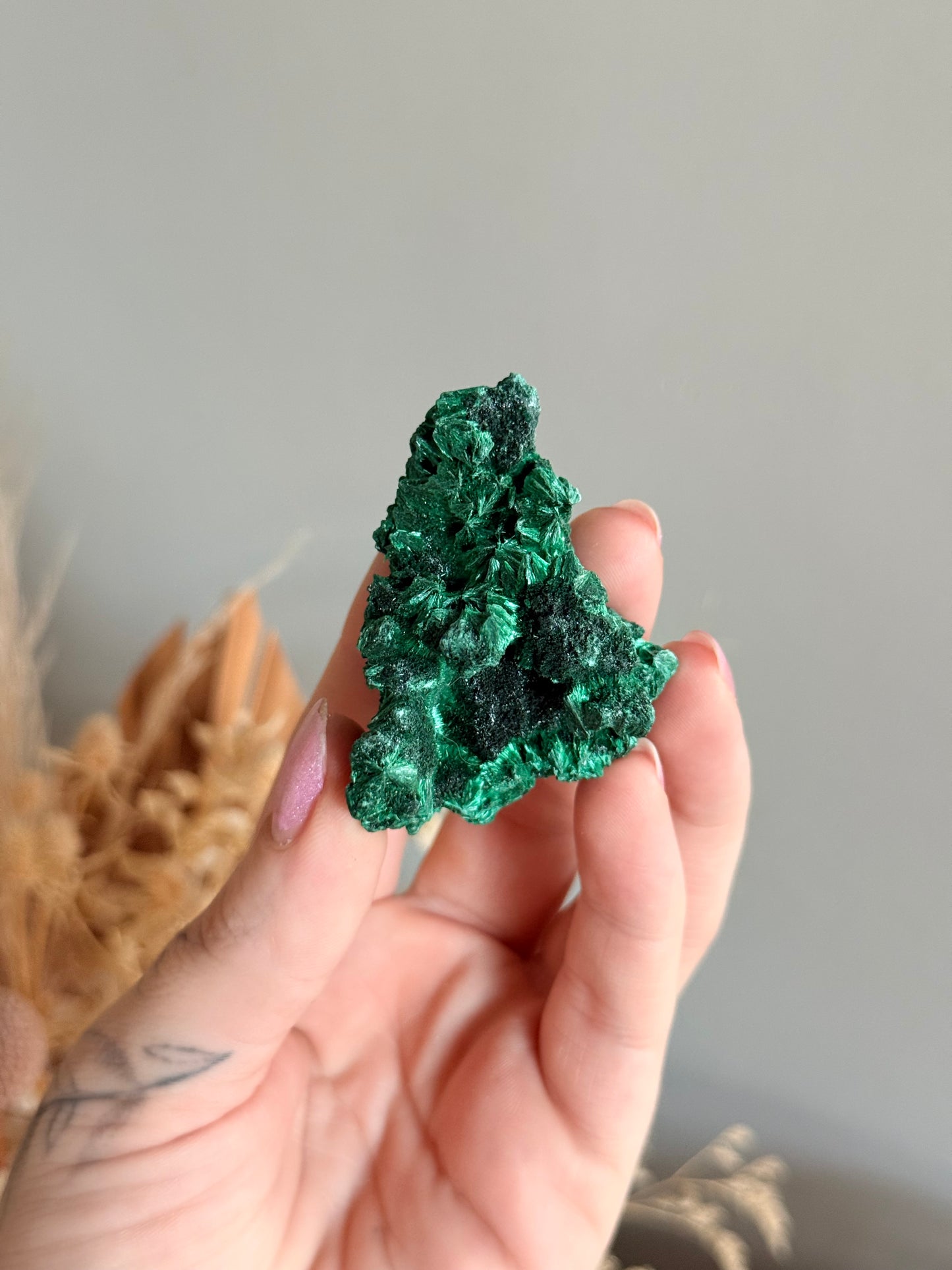Raw Velvet Malachite
