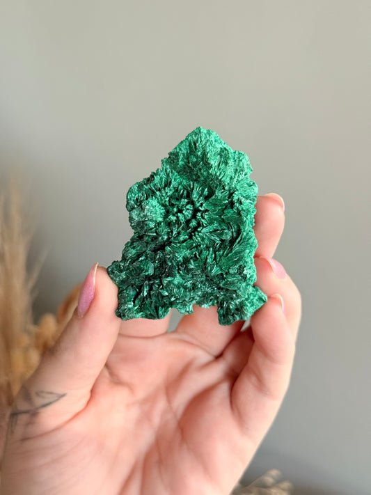 Raw Velvet Malachite