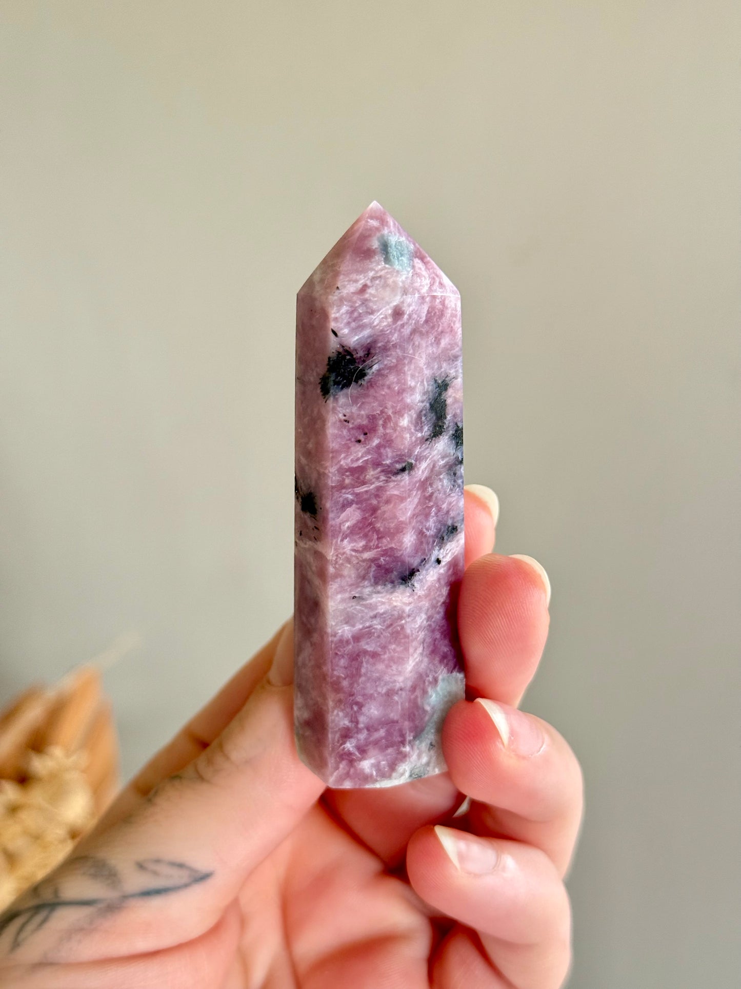 Pink Charoite Point