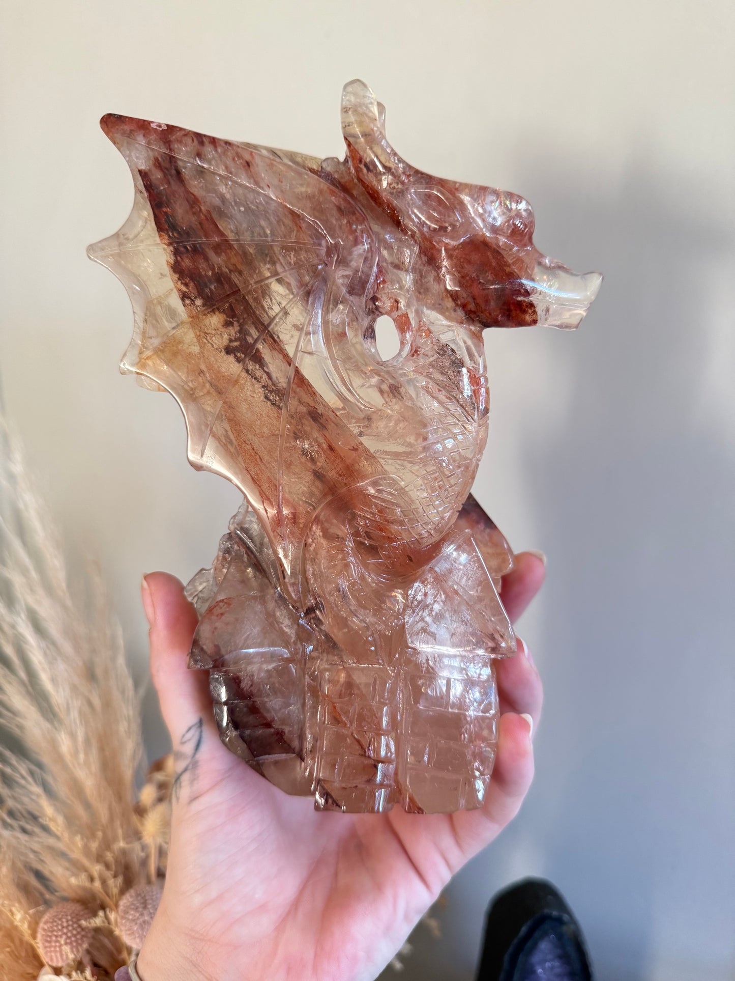 Fire Quartz Dragon