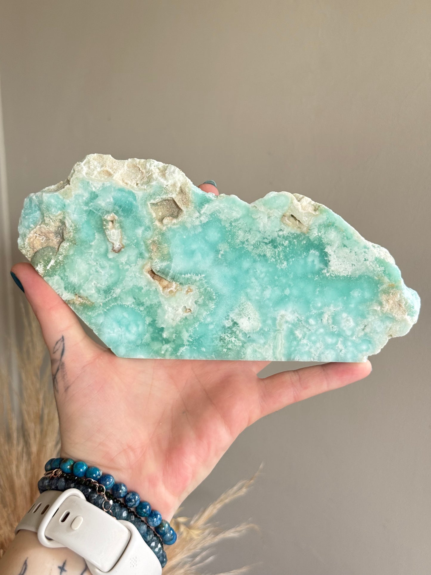 Blue Aragonite Slab