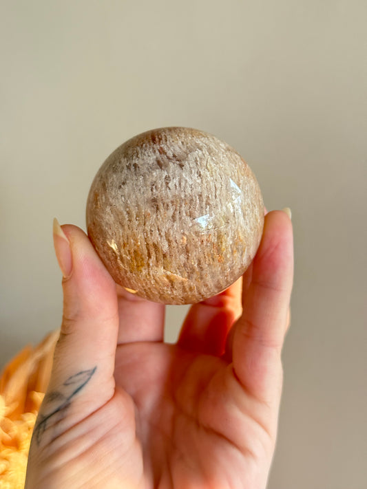 Thousand Layer Garden Quartz Sphere