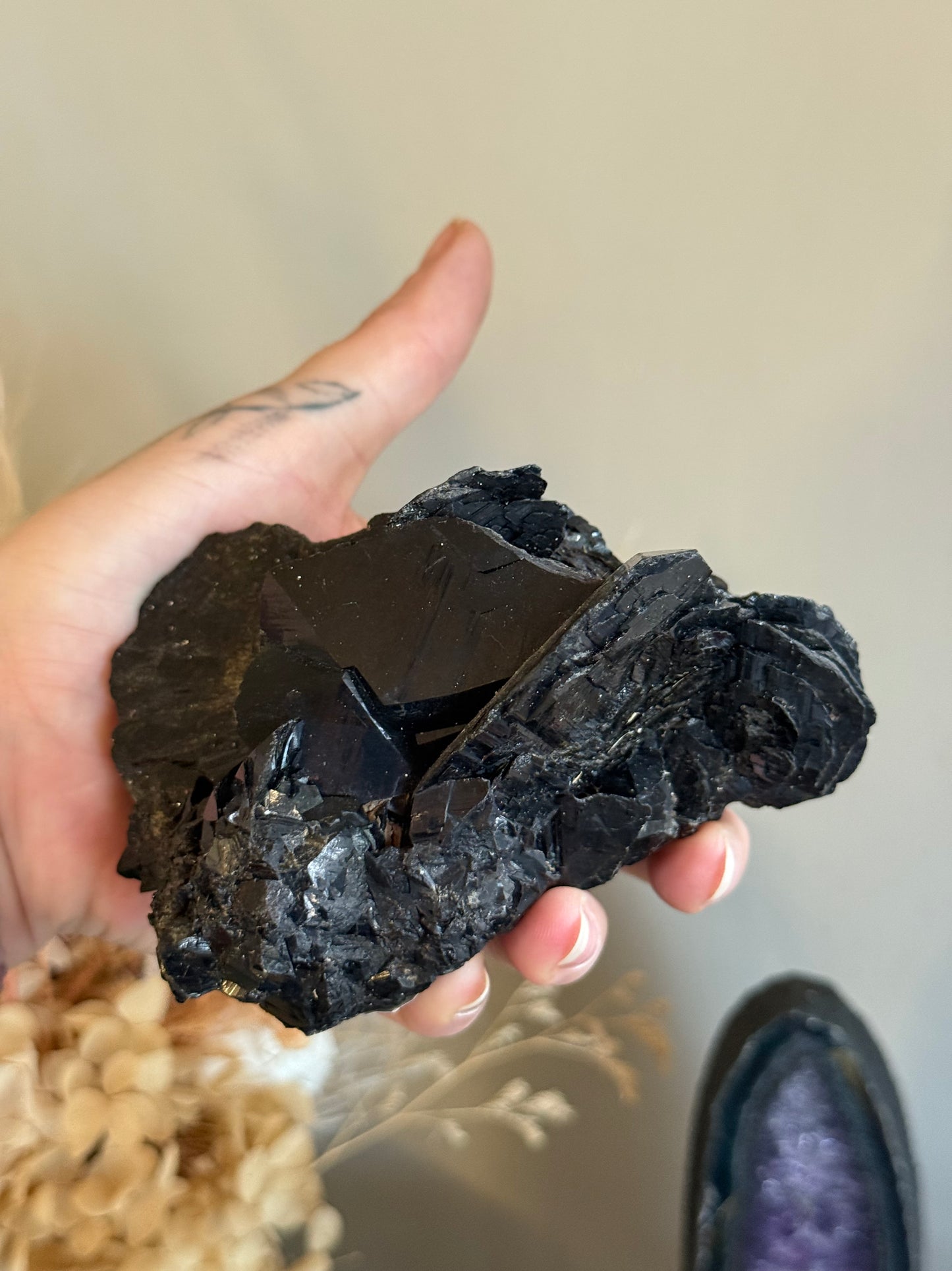Black Tourmaline Raw