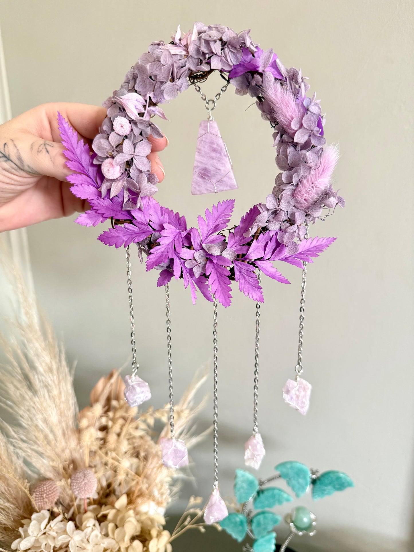 12cm Kunzite Wreath