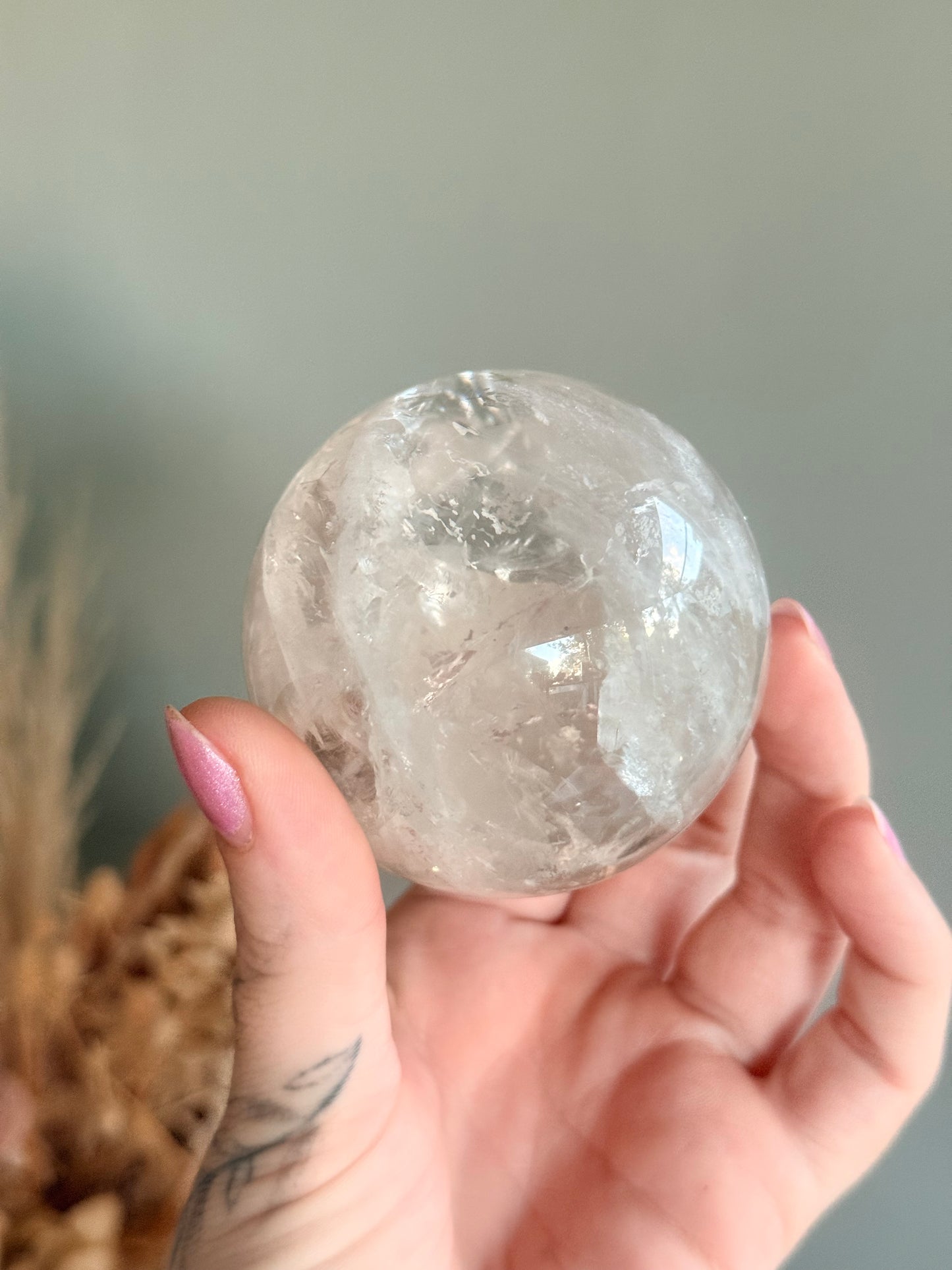 Clear Quartz Sphere