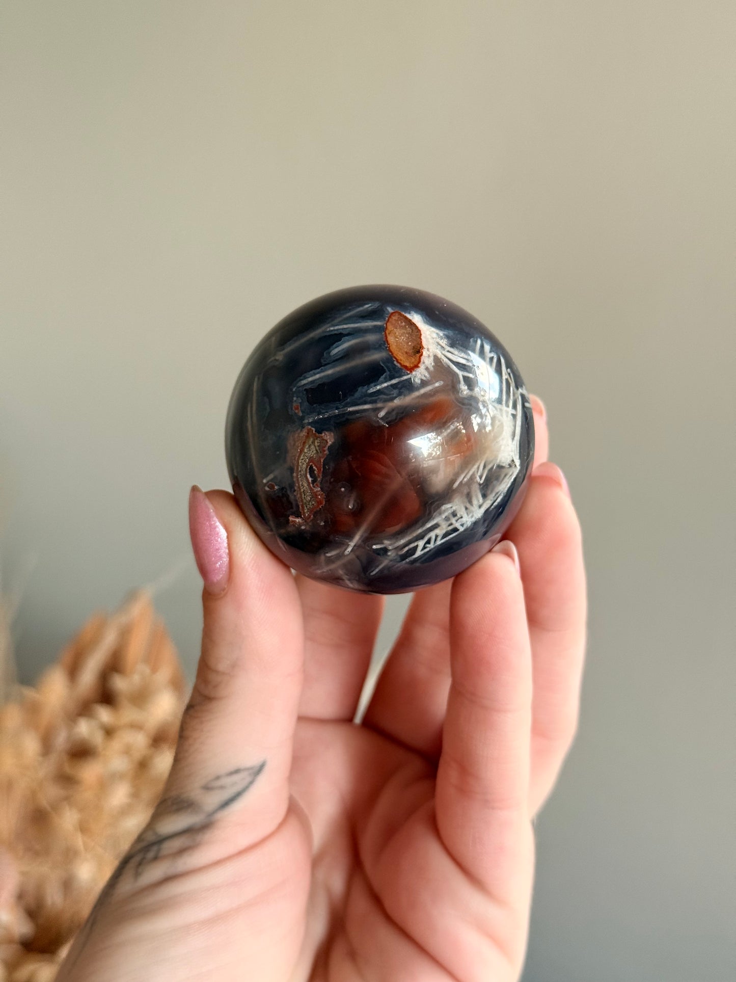 Swazi Agate Sphere
