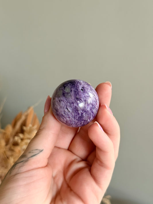Charoite Sphere
