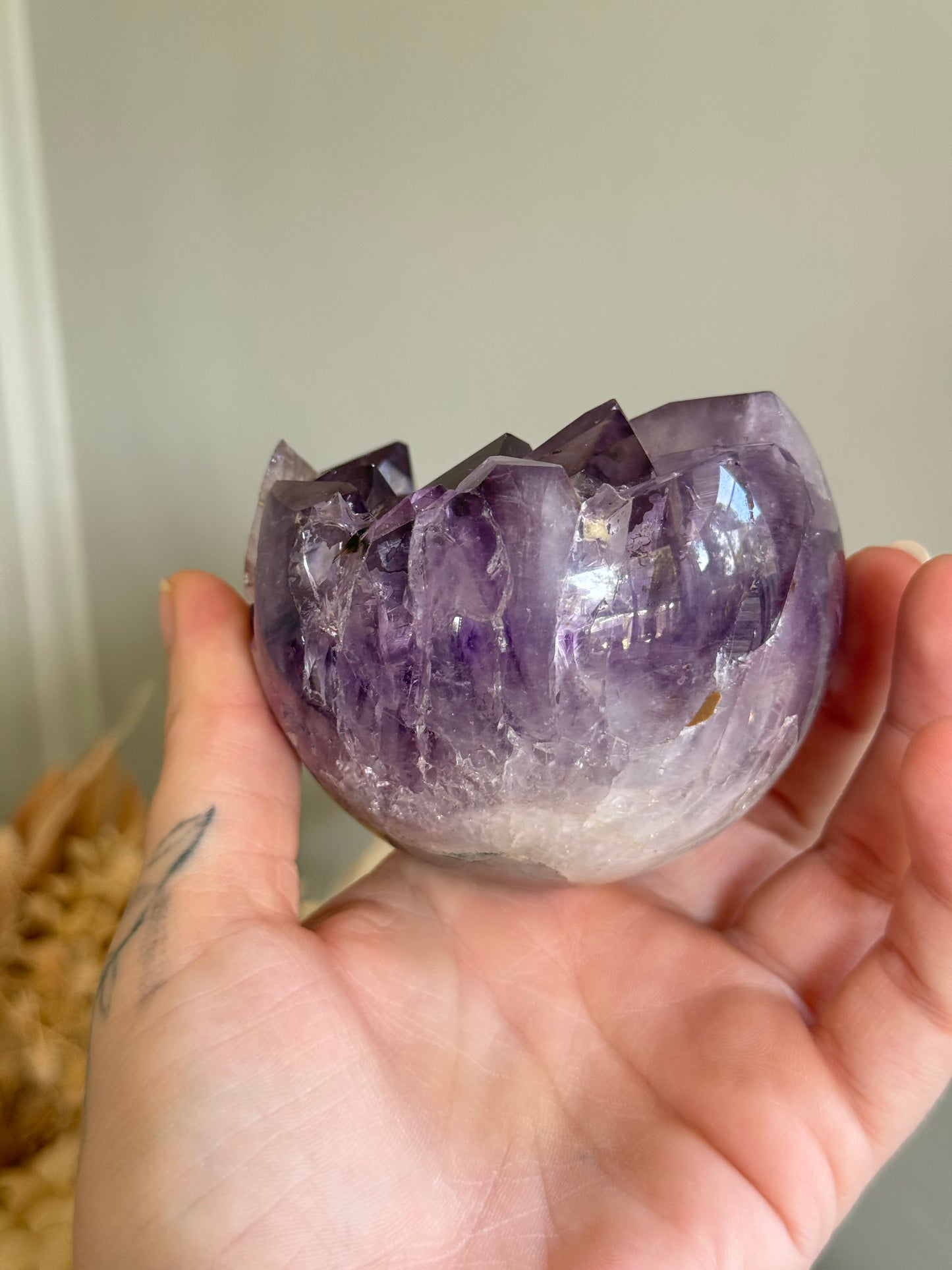 Amethyst Cluster Sphere
