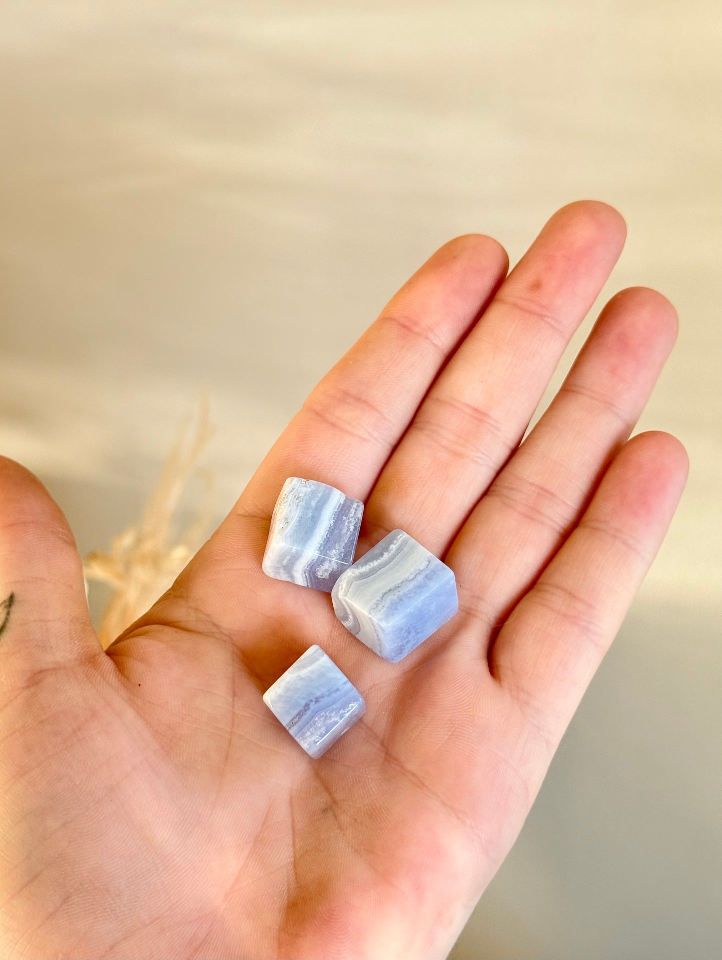 Blue Lace Agate Cube