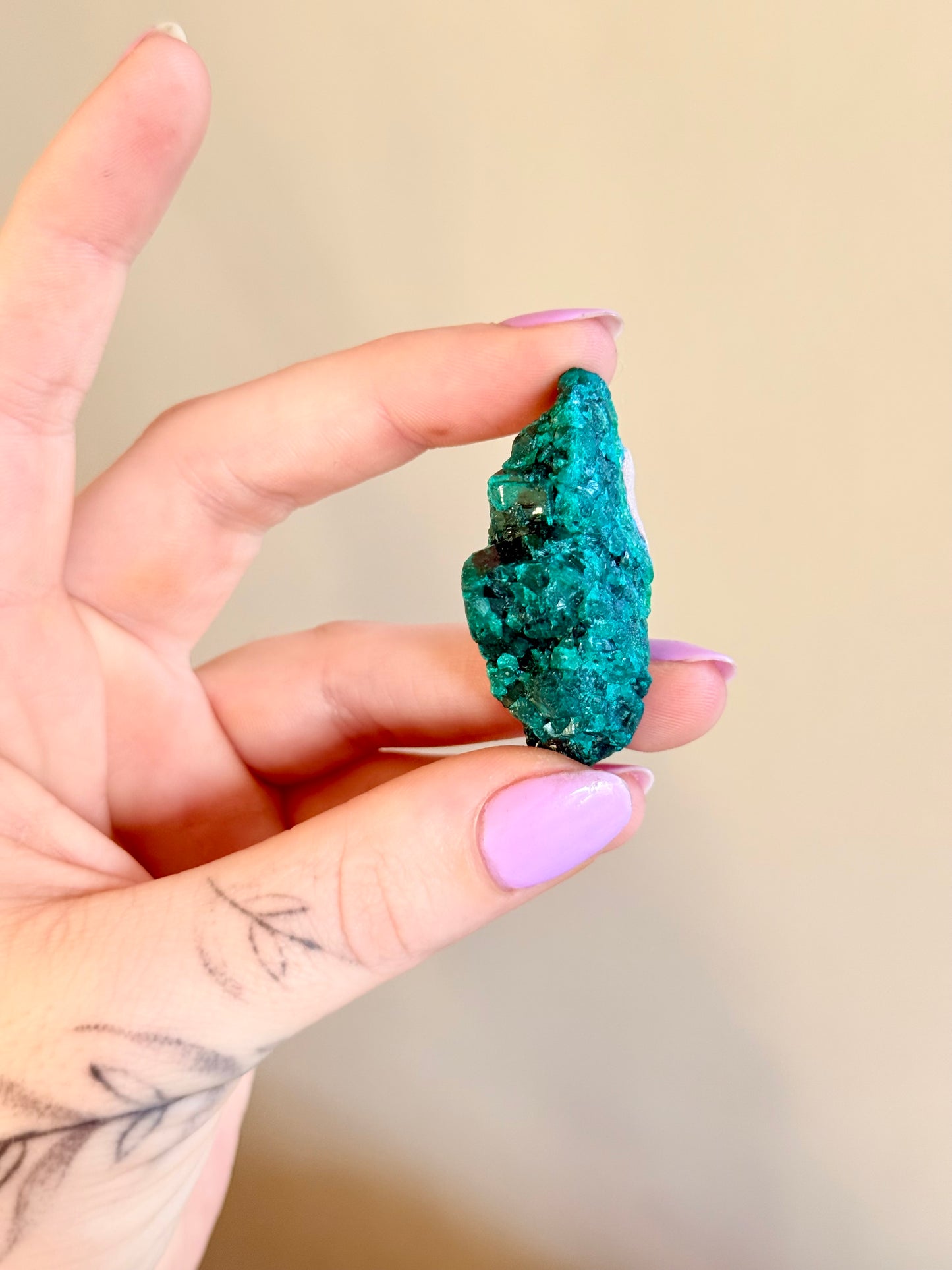 Raw Dioptase