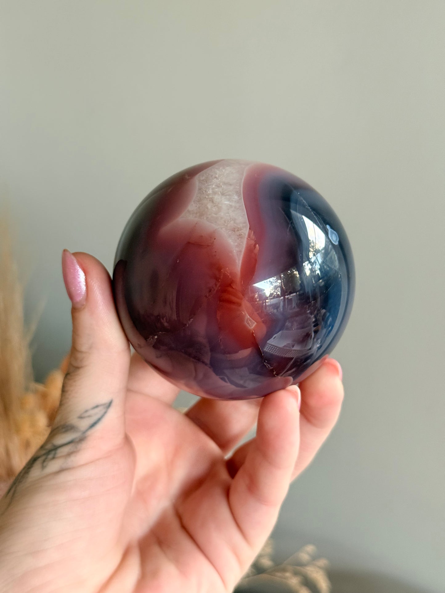 Swazi Agate Sphere