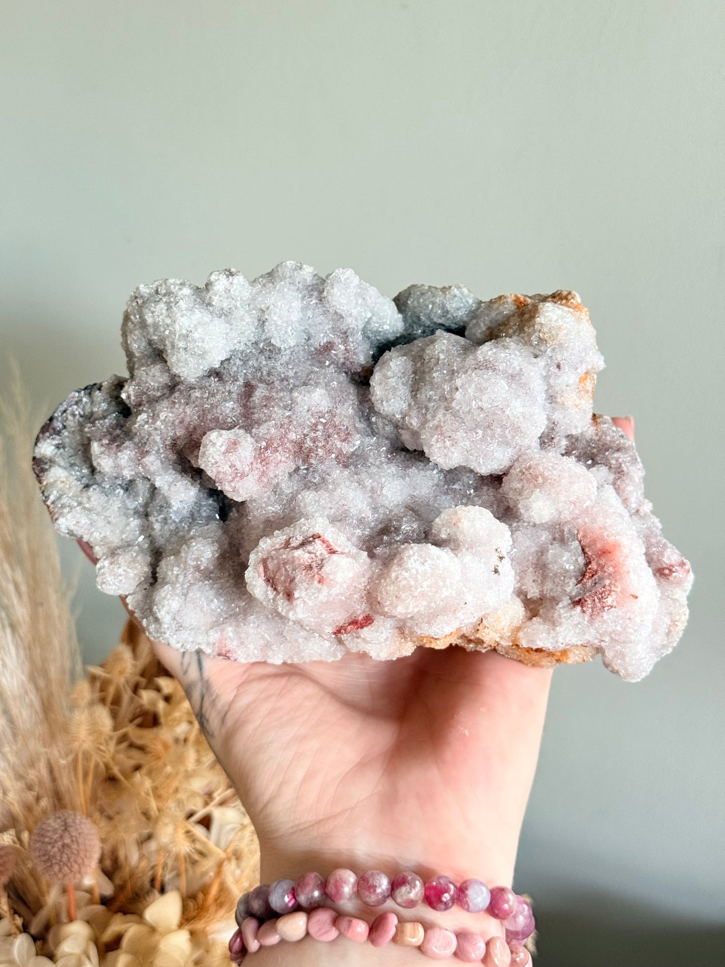 Pink Amethyst Cluster