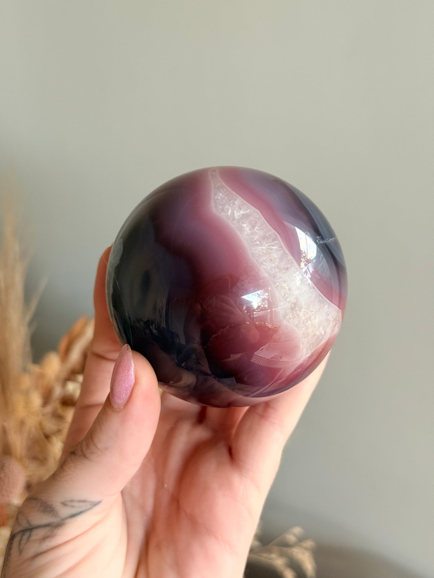 Swazi Agate Sphere